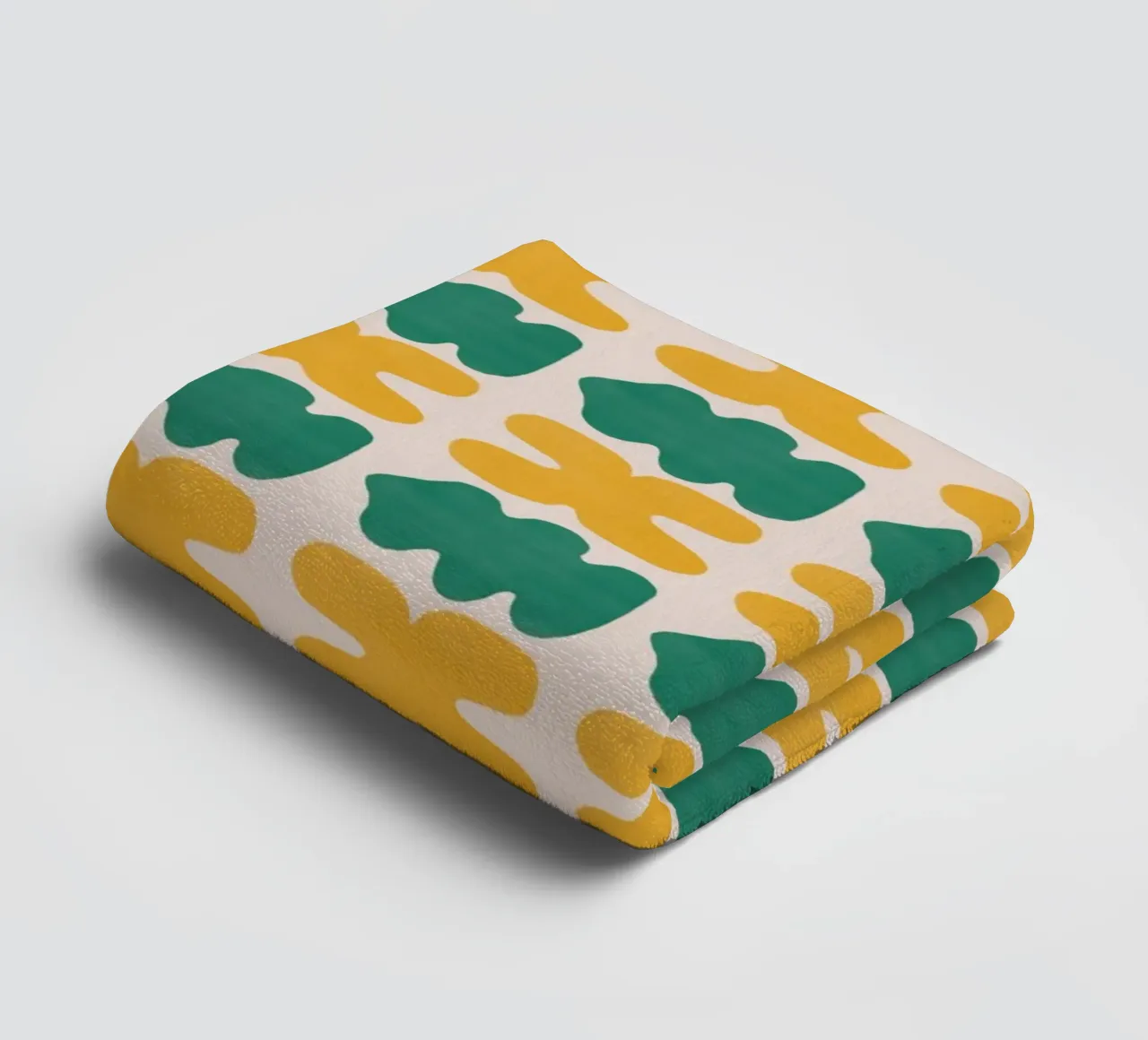 Repetitive pattern 02 towel by Little Dean