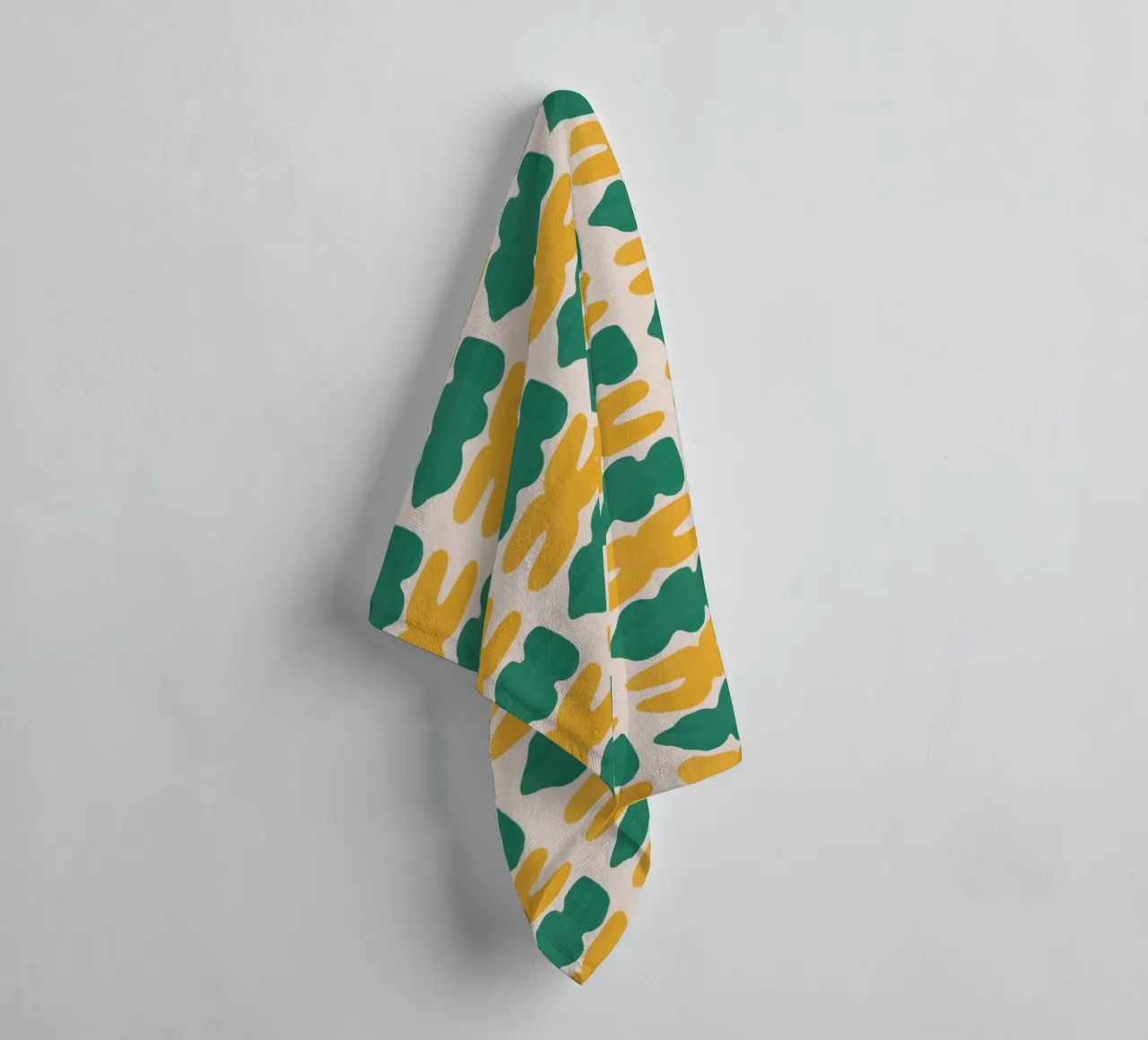 Repetitive pattern 02 towel by Little Dean