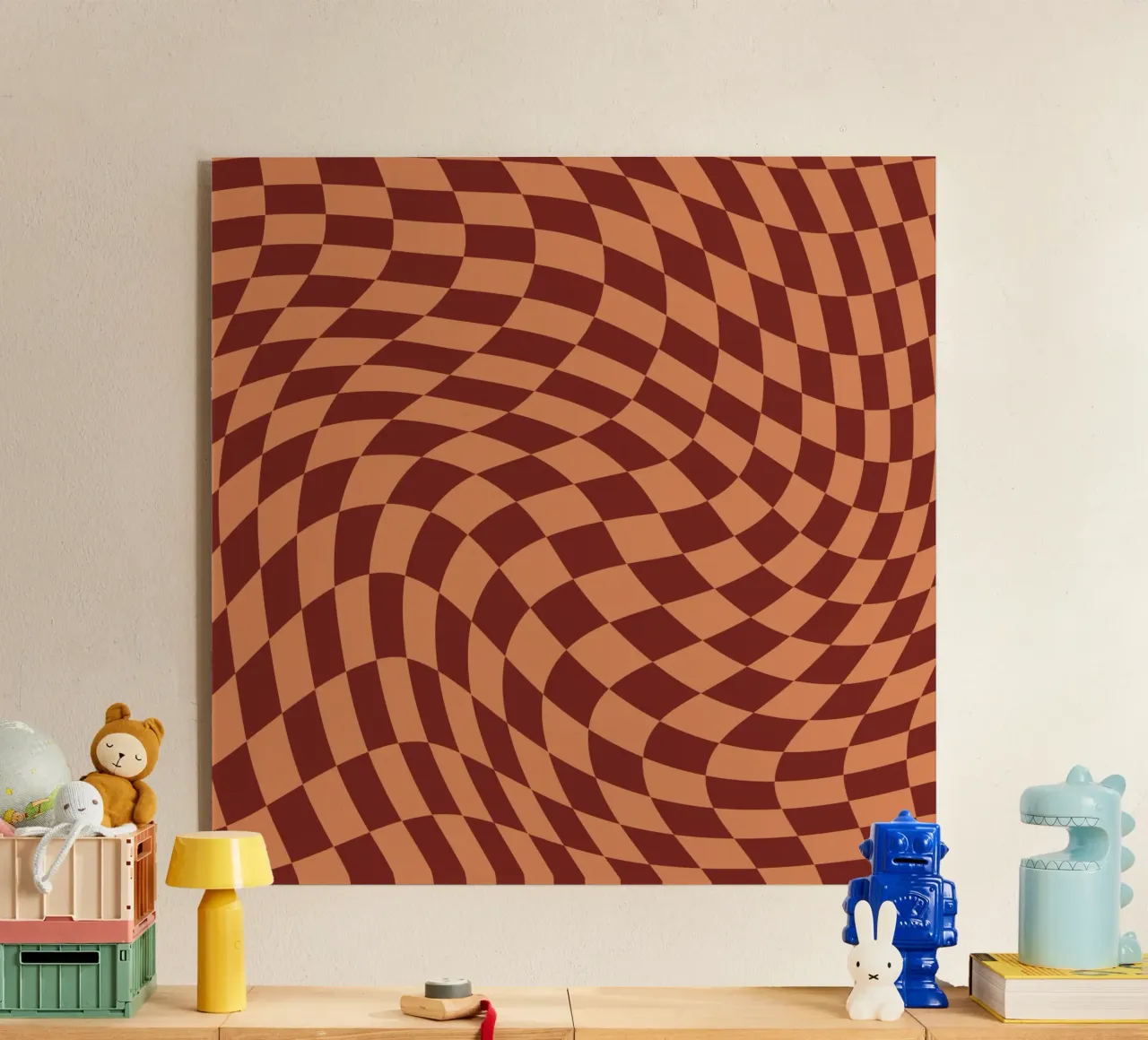 Dama ondulata 12 plexiglass da Little Dean