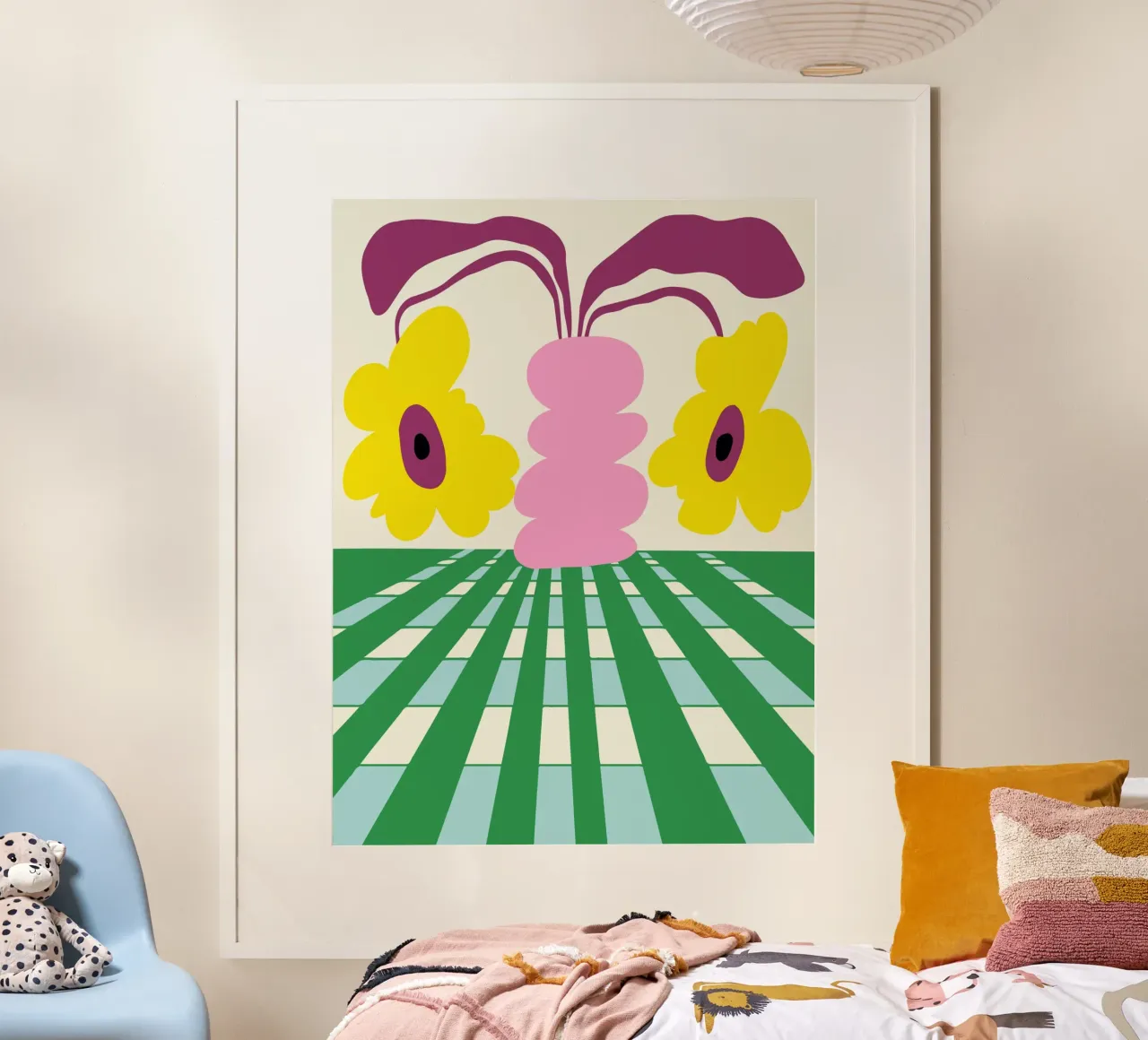Prisma di ceramica poster da Miho Art Studio