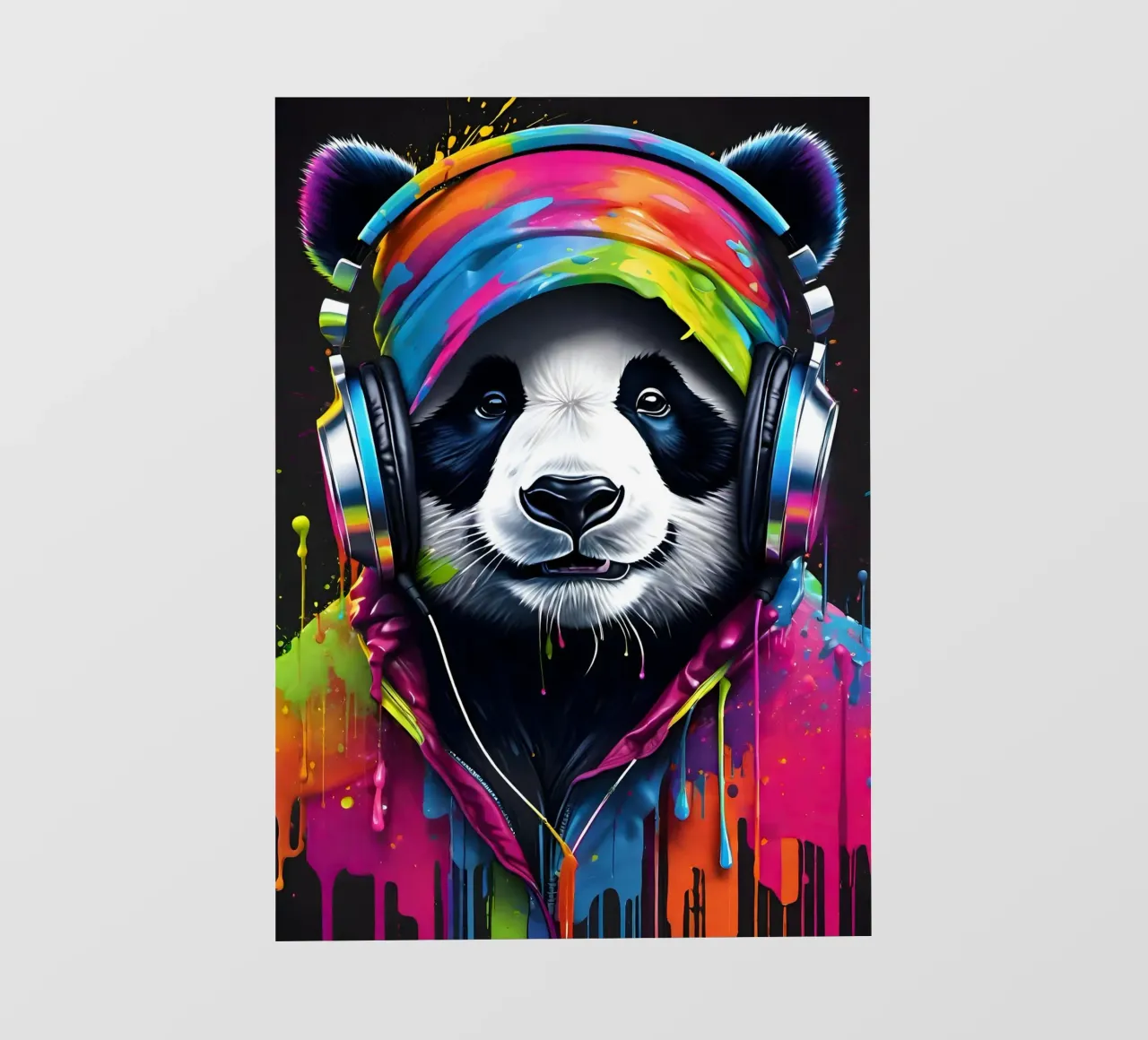 Panda meloman art telo in pvc da MakArena