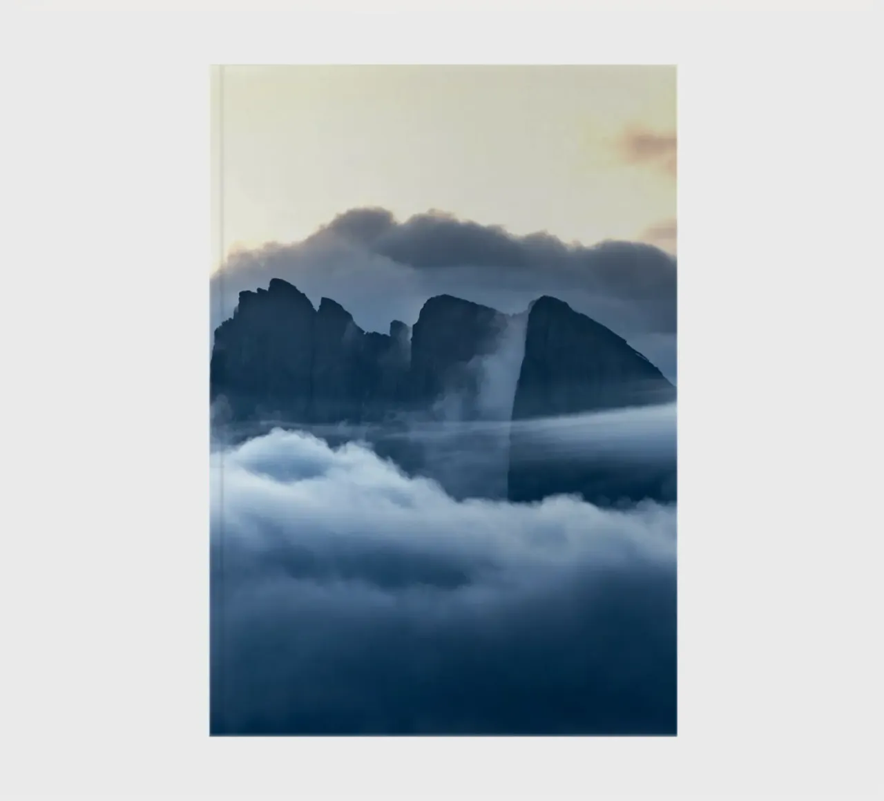 mountain clouds notebook by Earthly Visions
