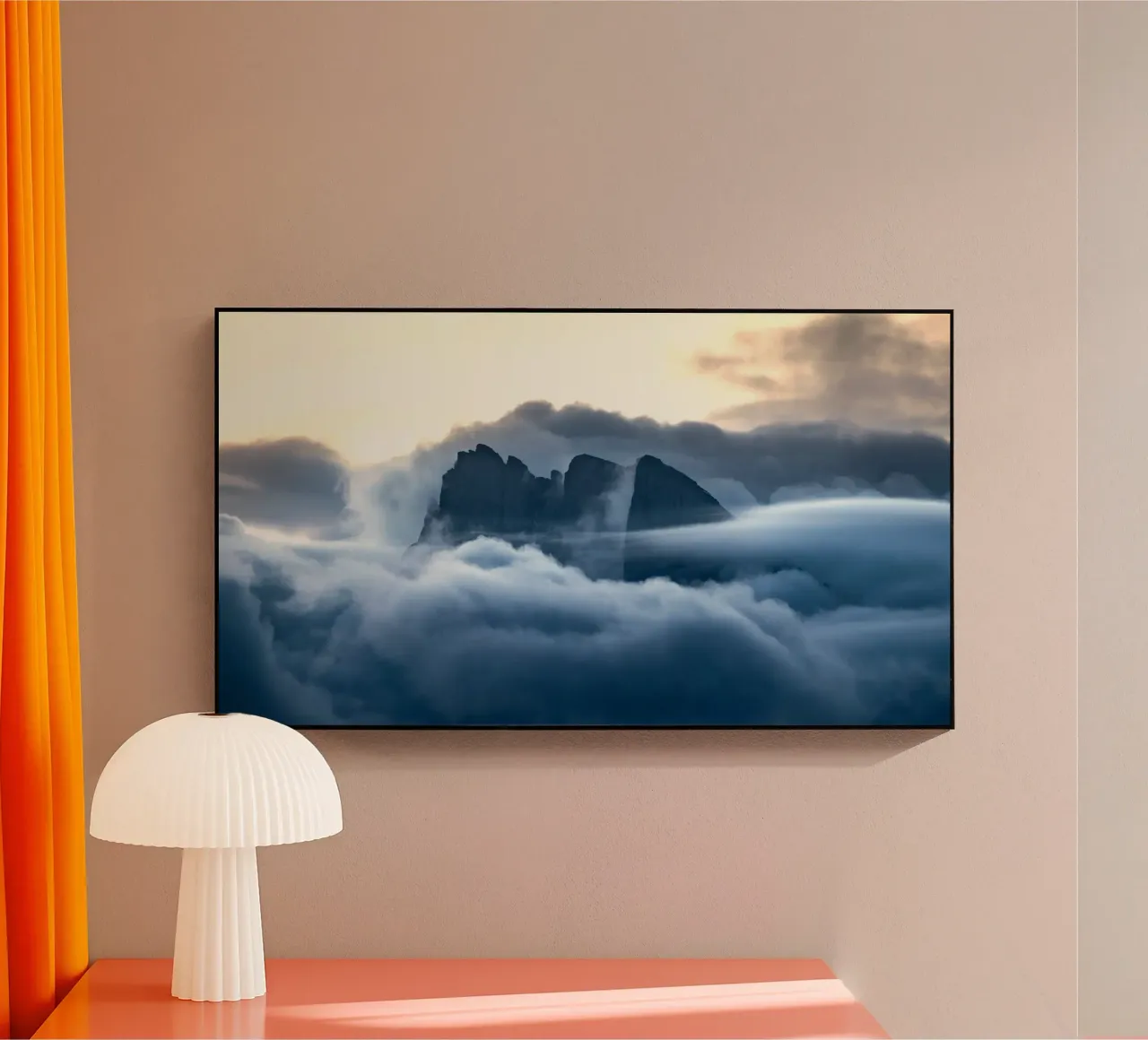 mountain clouds plexiglass da Earthly Visions