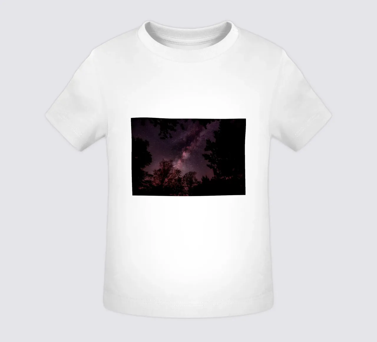 cielo notturno a via lattea maglietta neonato da Earthly Visions