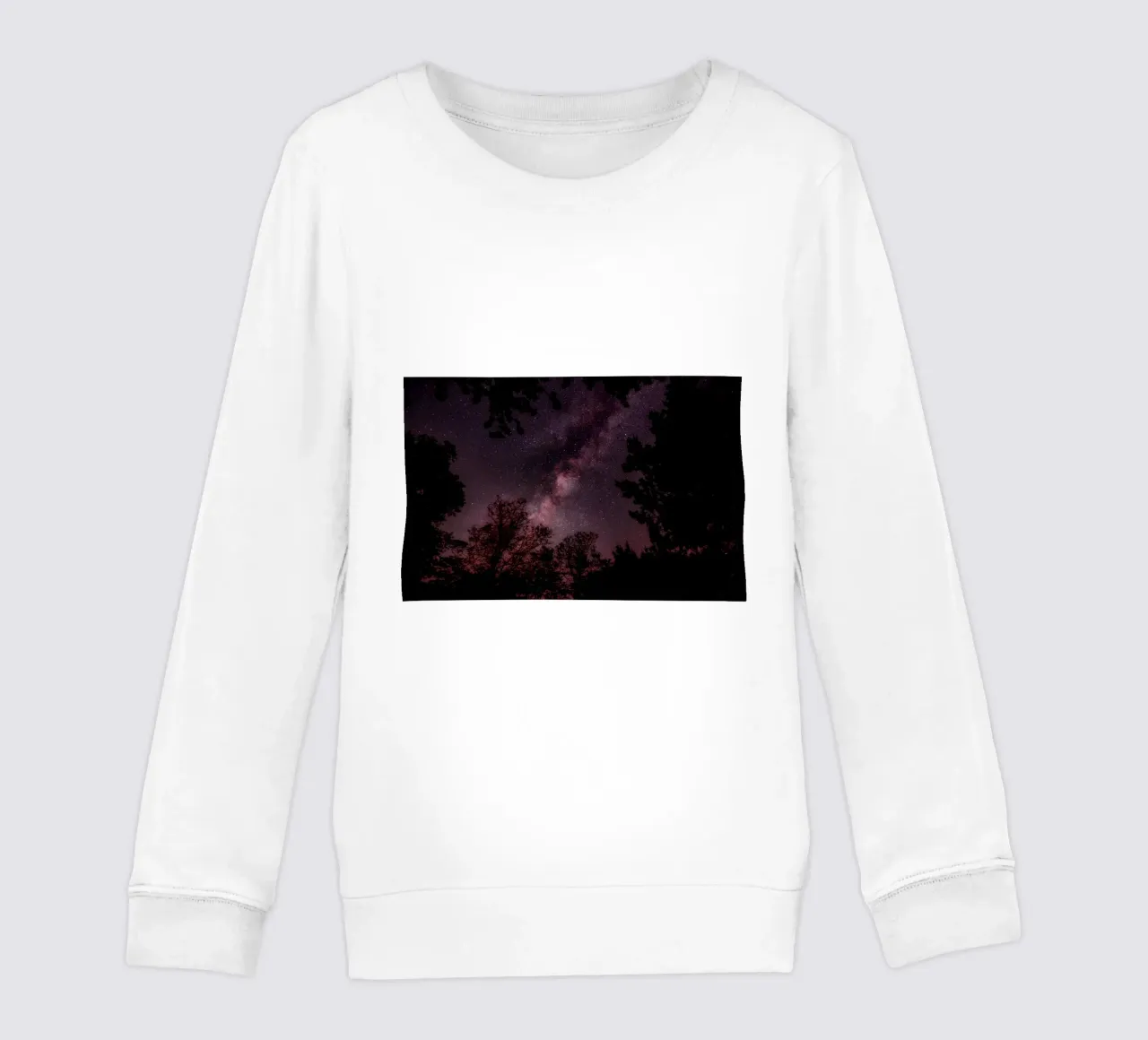 cielo notturno a via lattea felpa bambino da Earthly Visions