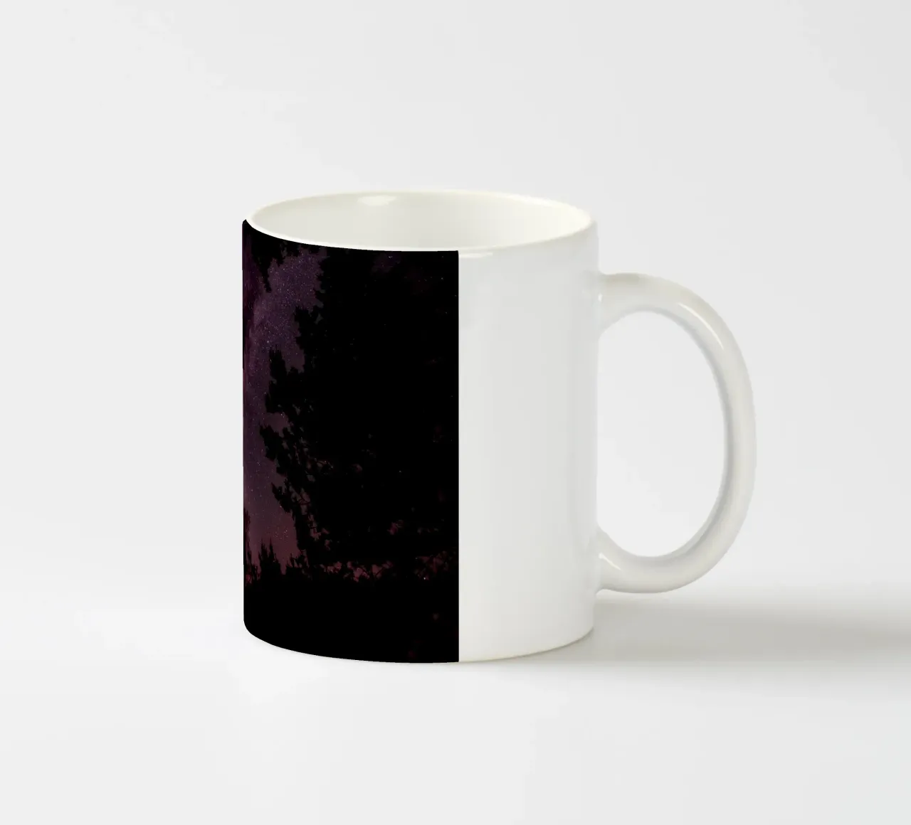cielo notturno a via lattea tazza in ceramica da Earthly Visions