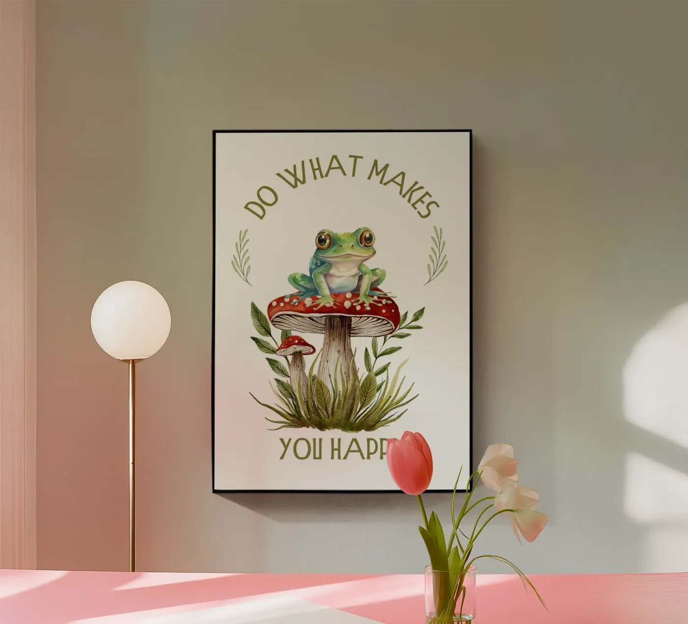 do what makes you happy plexiglass da ramosashop