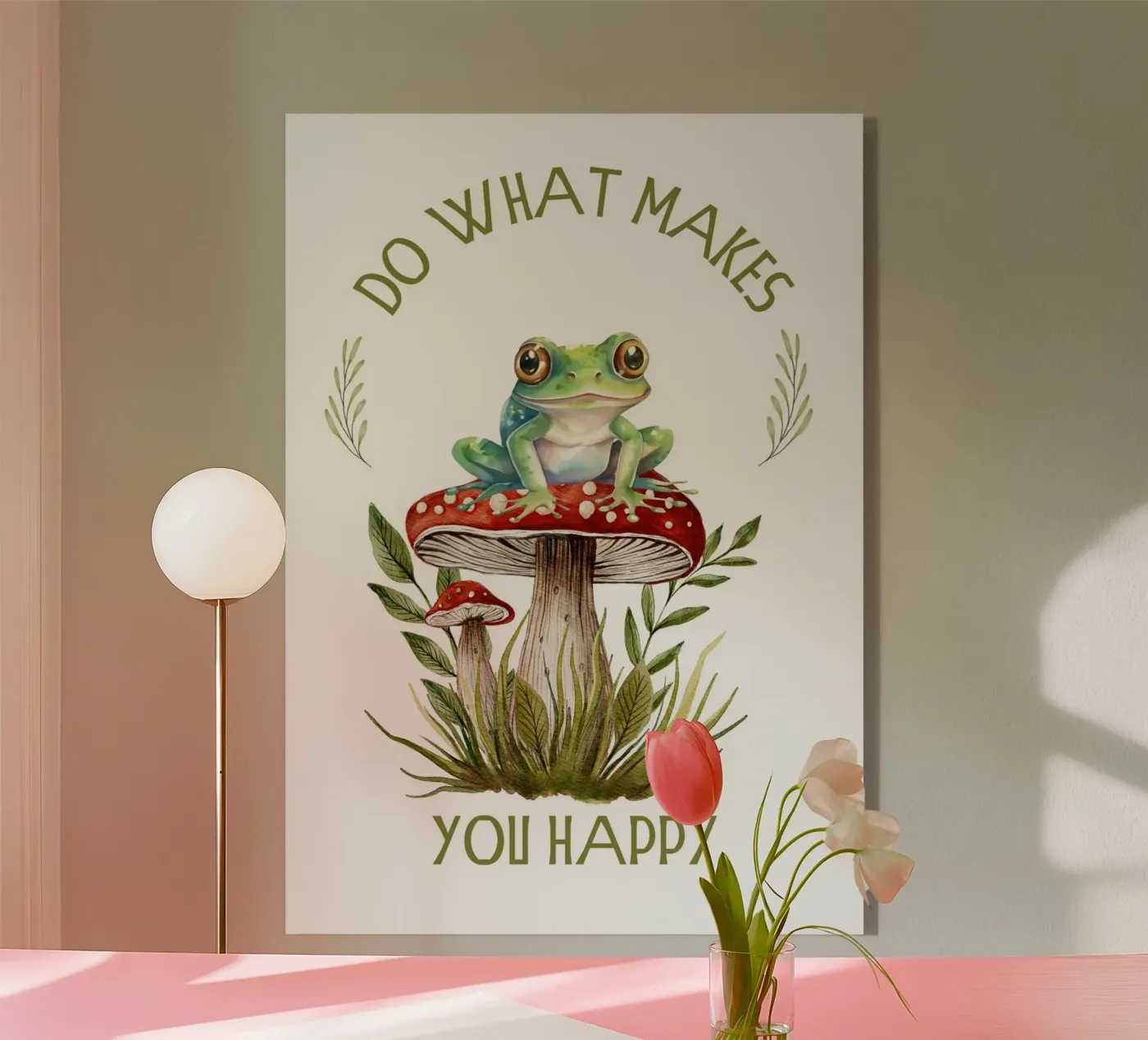 do what makes you happy plexiglass da ramosashop