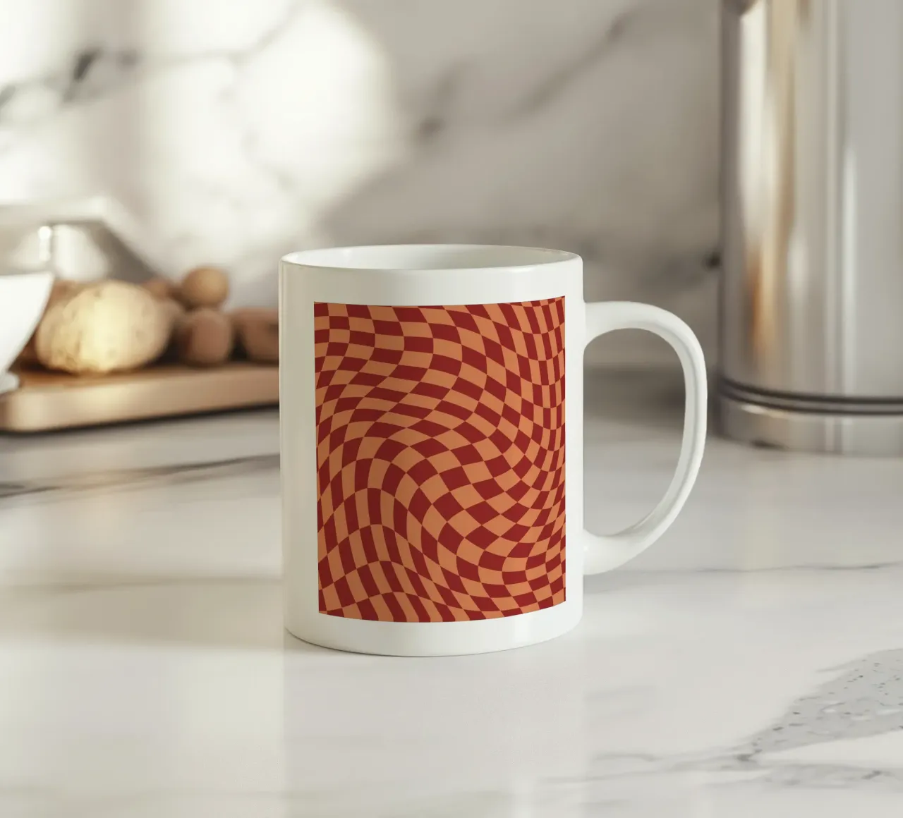 Dama ondulata 16 tazza in ceramica da Little Dean