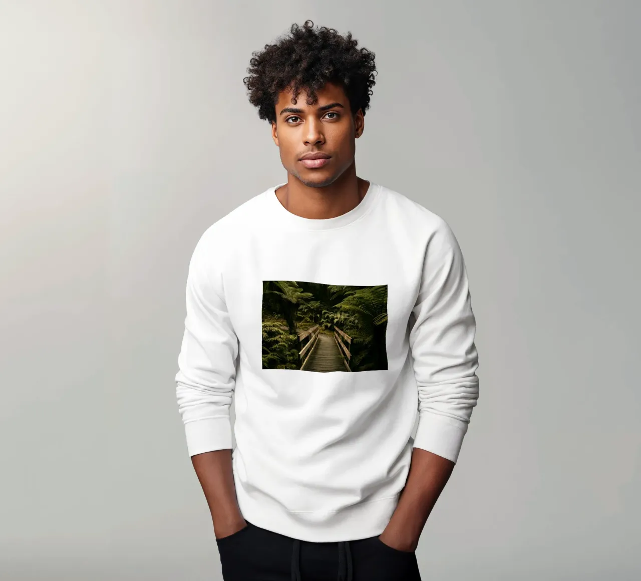 foresta a ponte felpa da Earthly Visions