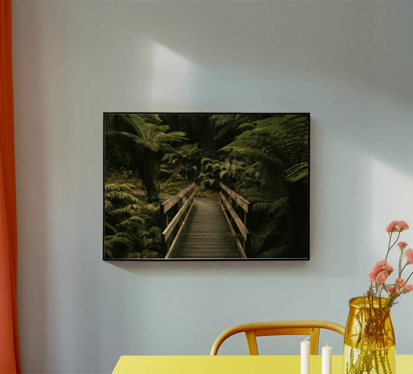 bridge forest acrylic glass by Earthly Visions