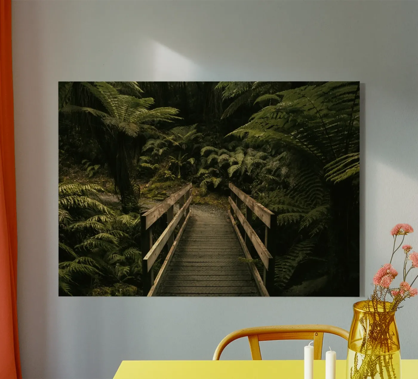 foresta a ponte plexiglass da Earthly Visions