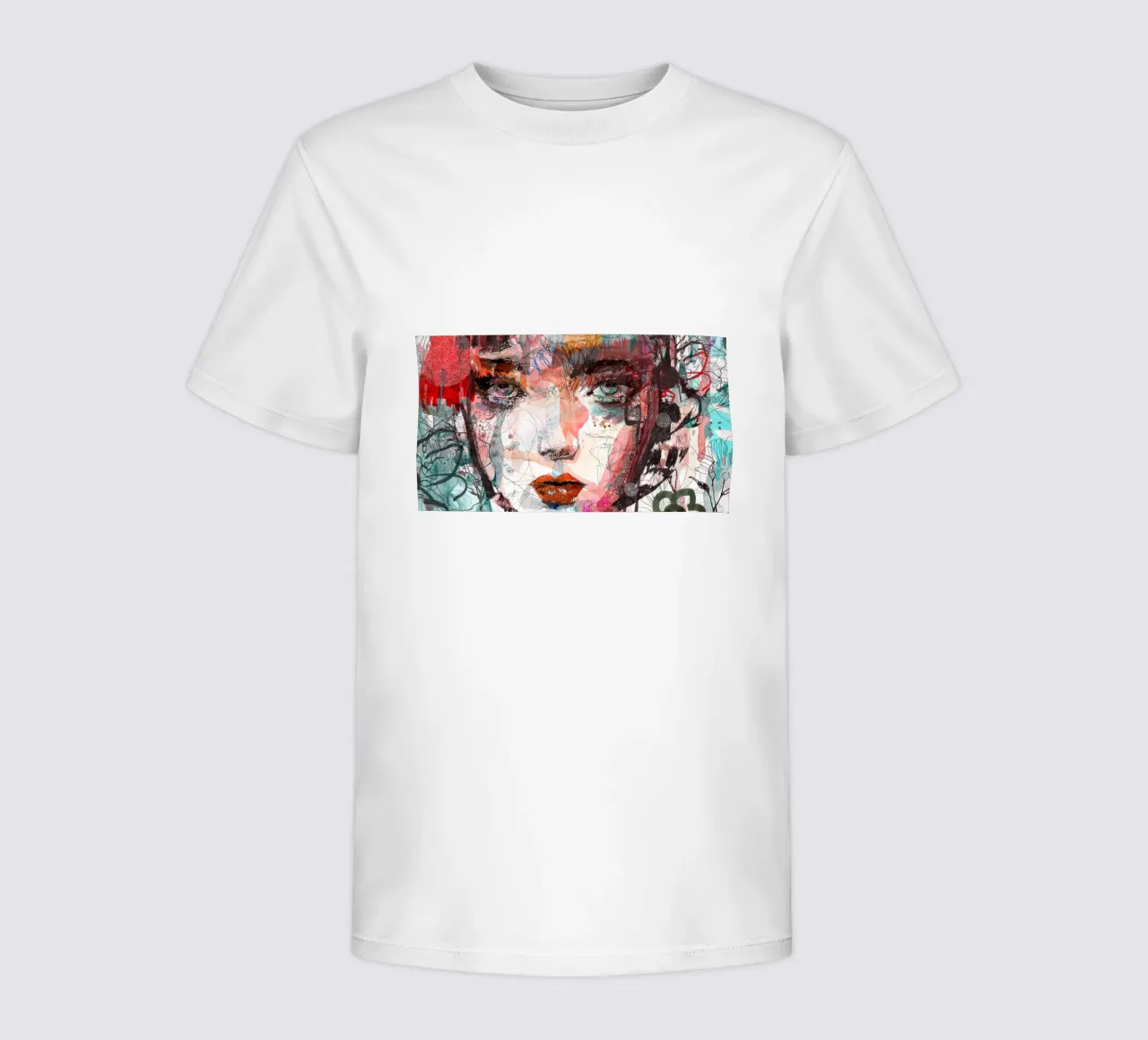 face t-shirt bambini da Giulio Iurissevich