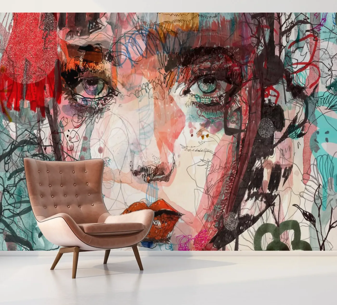 face photo wallpaper by Giulio Iurissevich