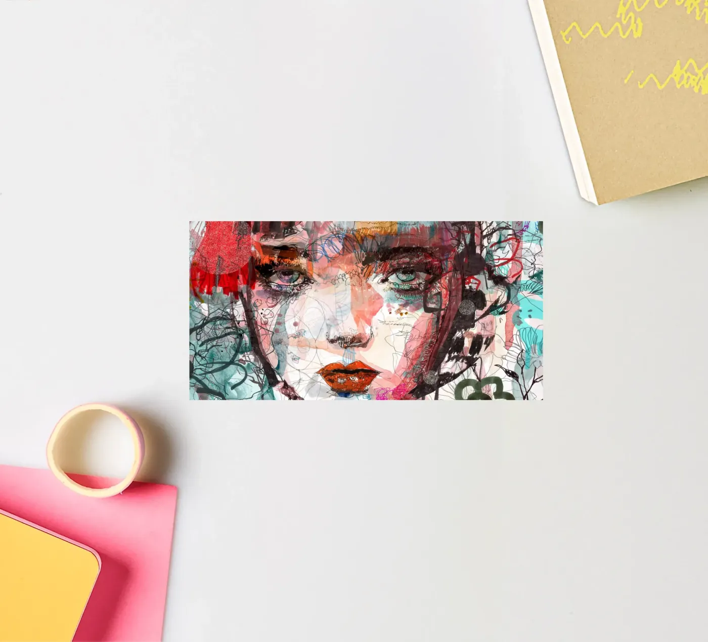 face sticker by Giulio Iurissevich