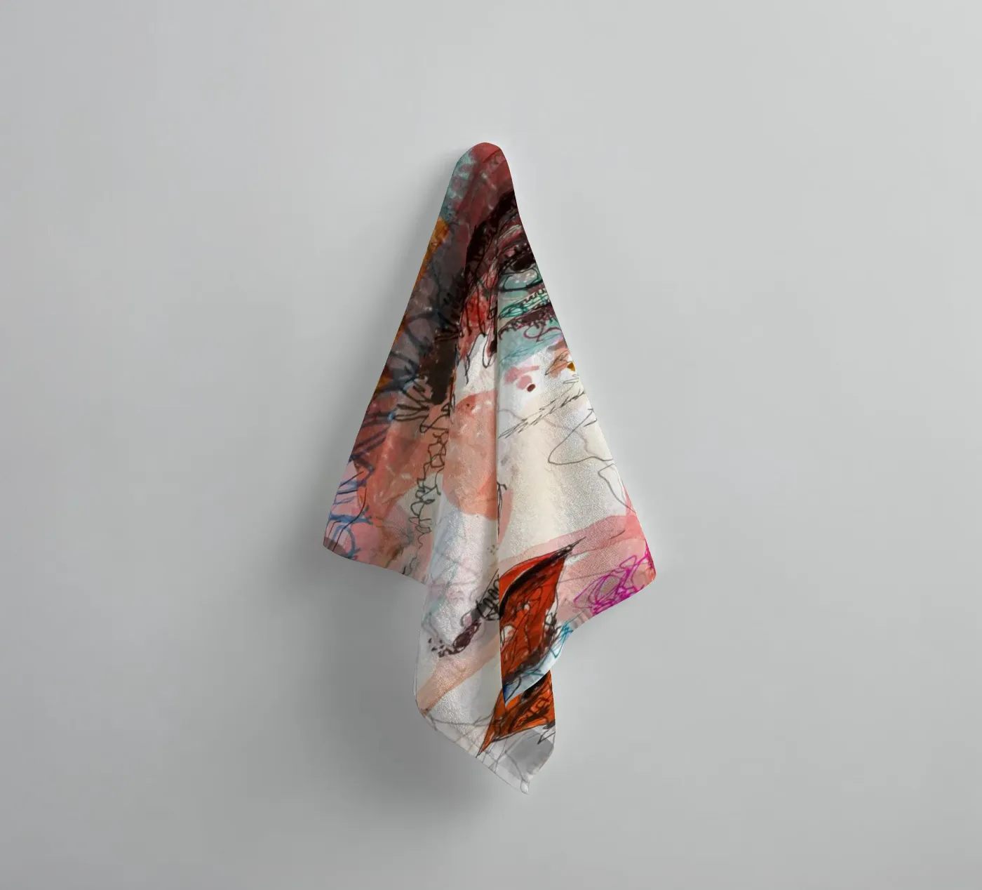 face badhanddoek van Giulio Iurissevich