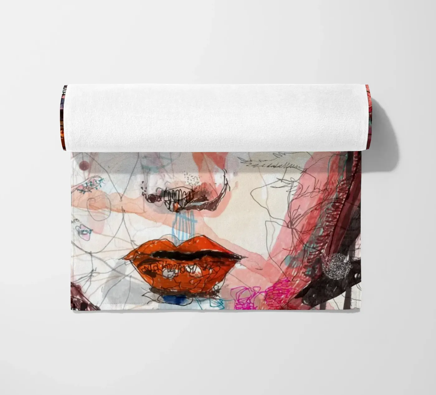 face strandhanddoek van Giulio Iurissevich