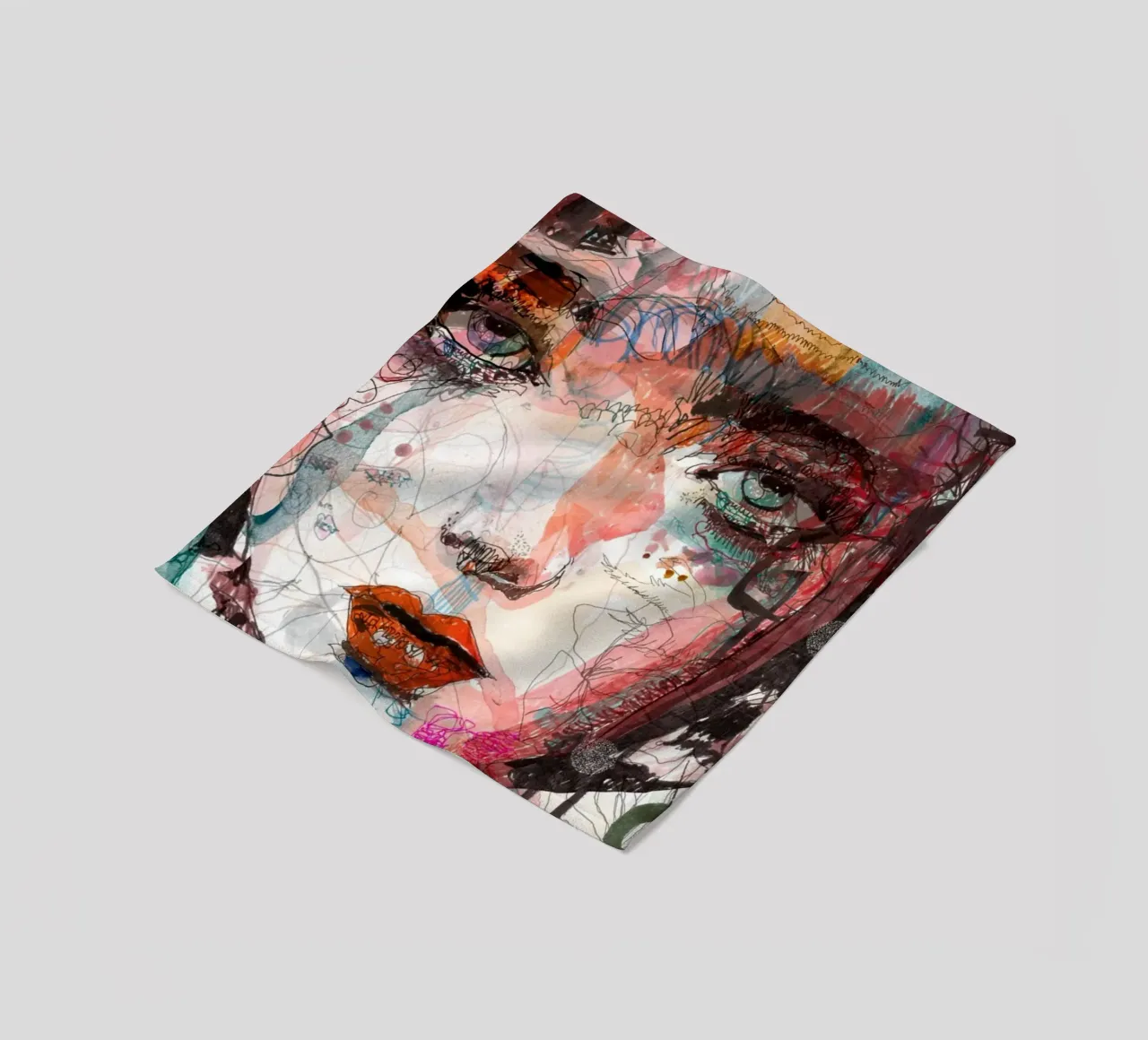 face Fleecedecke von Giulio Iurissevich