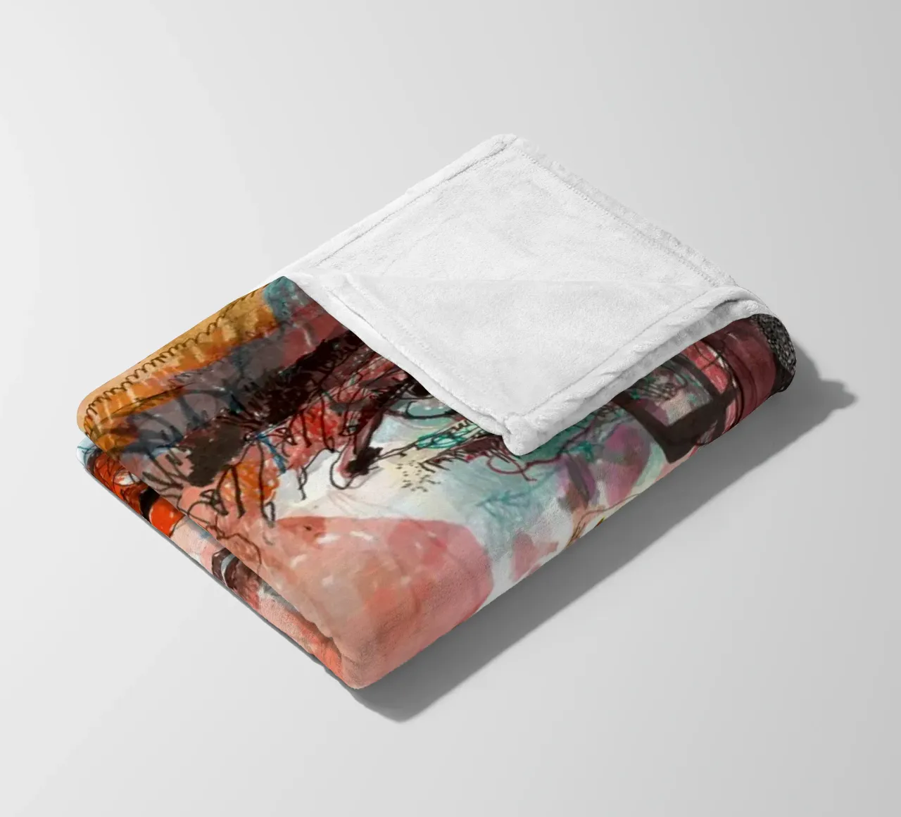 face Fleecedecke von Giulio Iurissevich