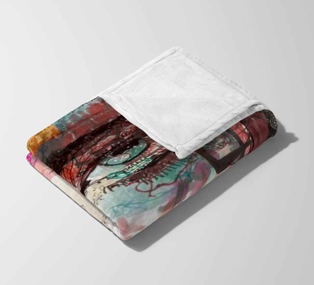 face Fleecedecke von Giulio Iurissevich