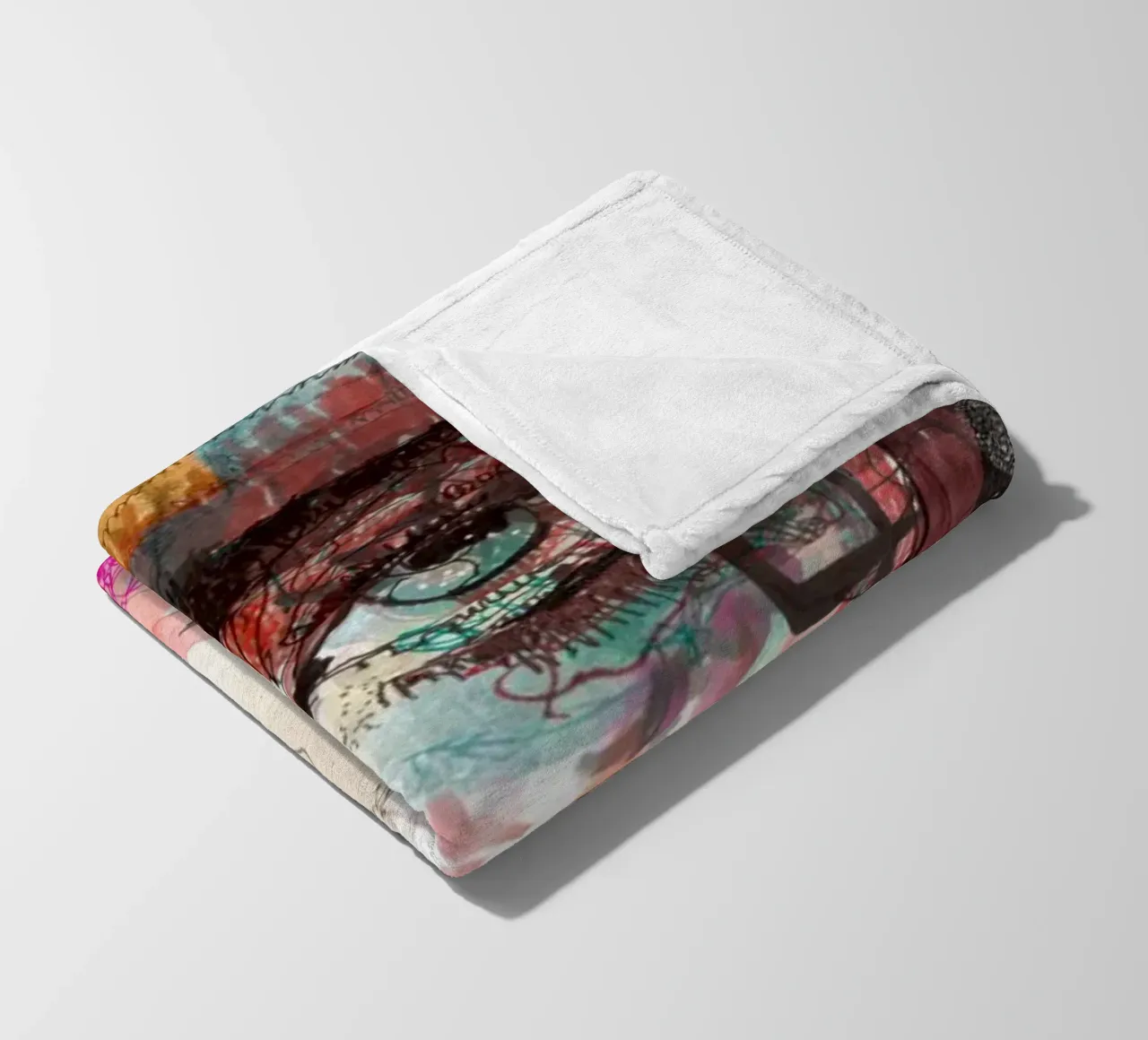 face Fleecedecke von Giulio Iurissevich