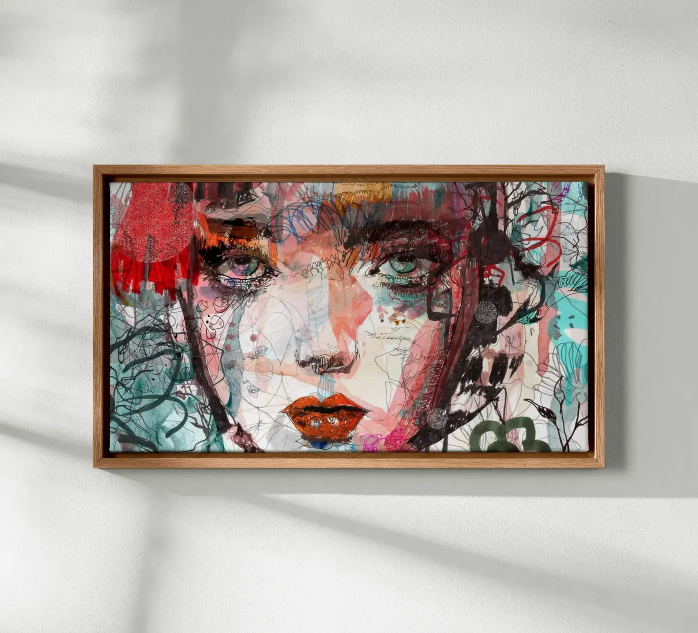 face canvas van Giulio Iurissevich