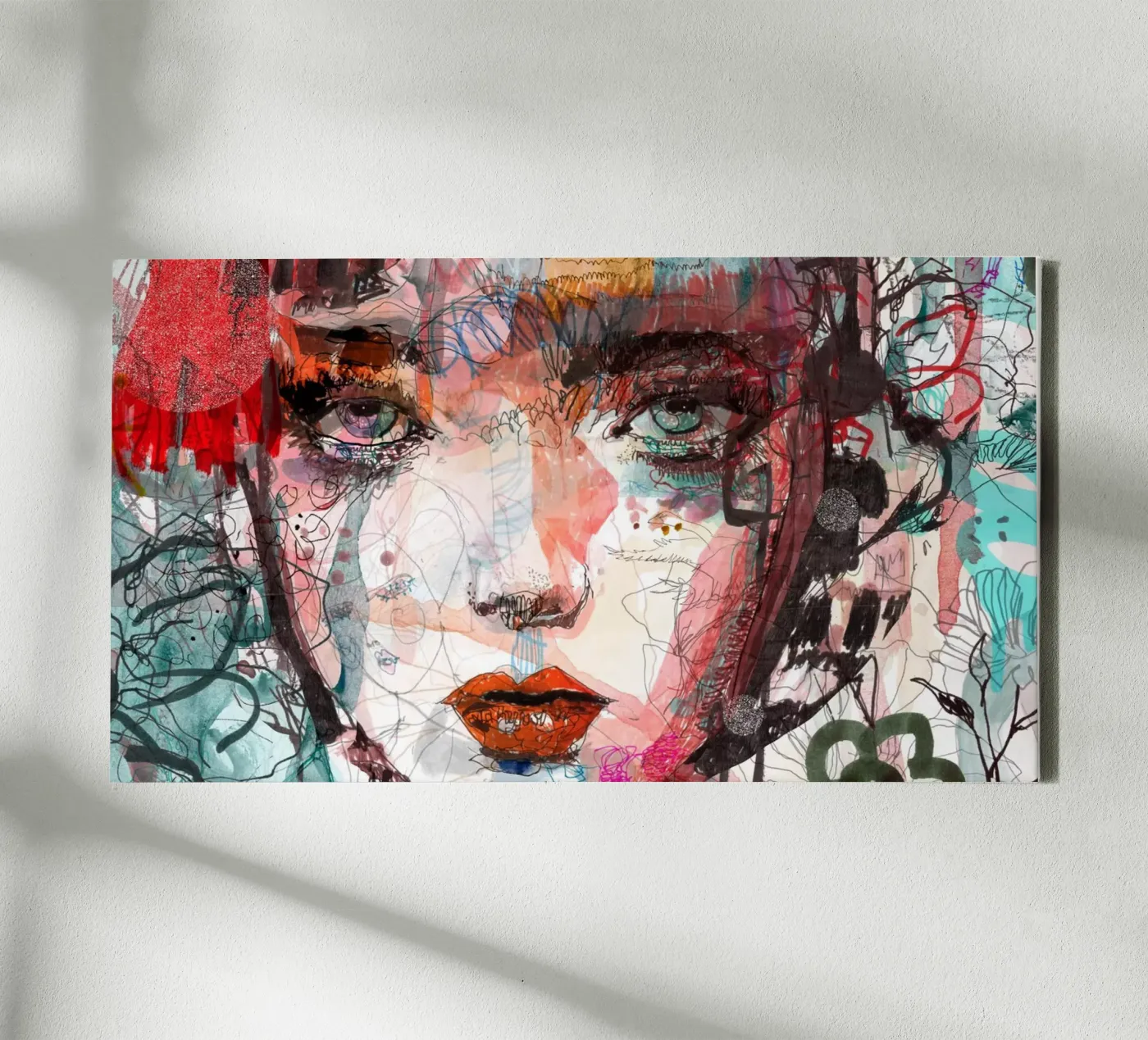 face canvas van Giulio Iurissevich