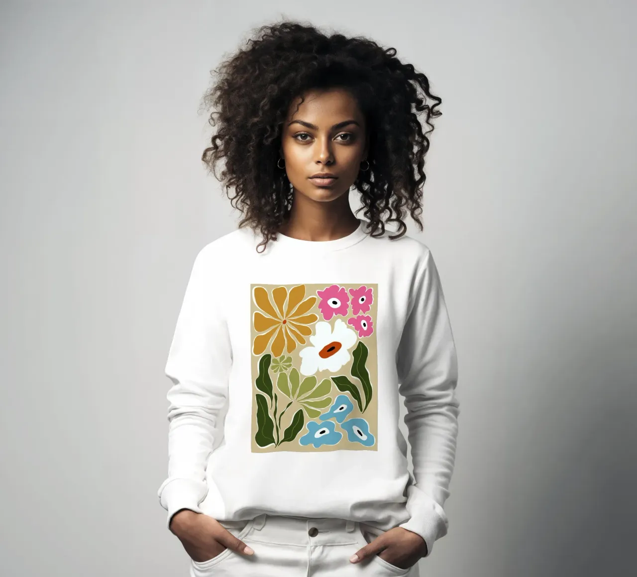 Delizia retrò felpa da Miho Art Studio