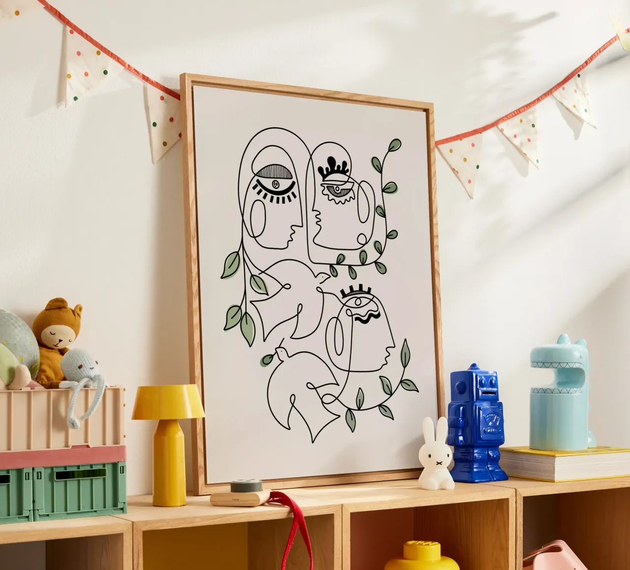 Crowded Eternity acrylic glass by Shatha Al Dafai