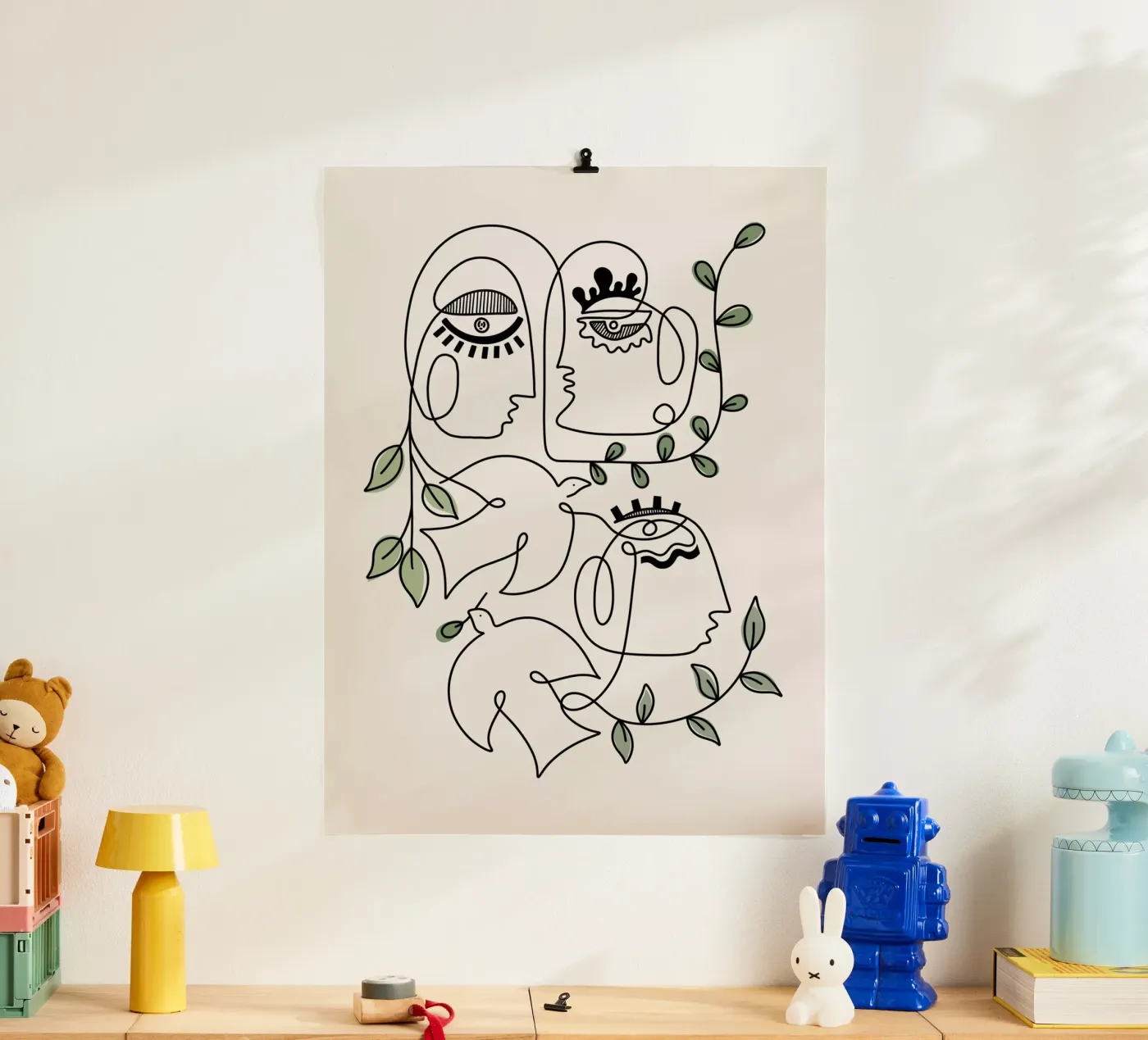 Crowded Eternity poster by Shatha Al Dafai
