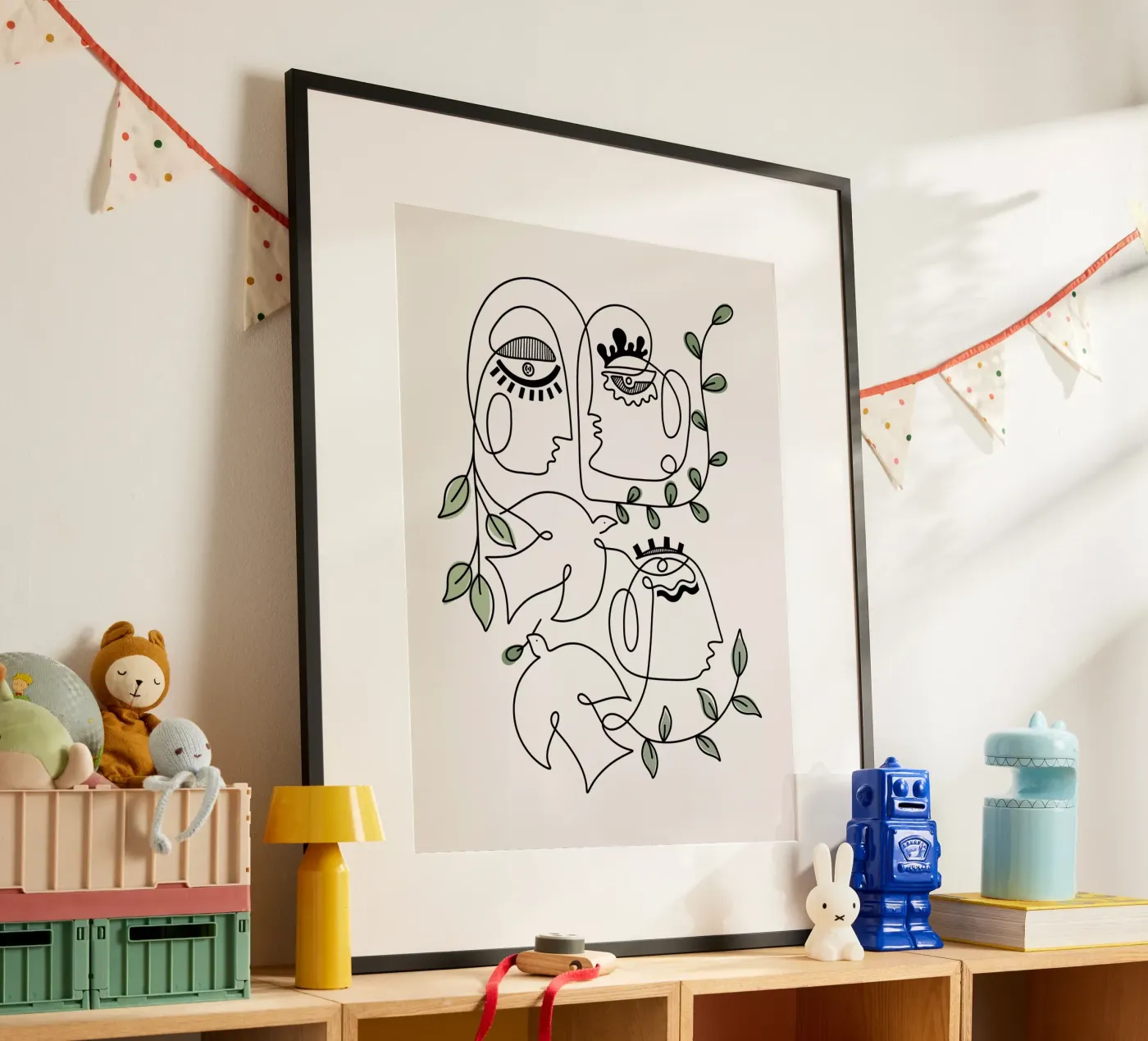 Crowded Eternity poster by Shatha Al Dafai