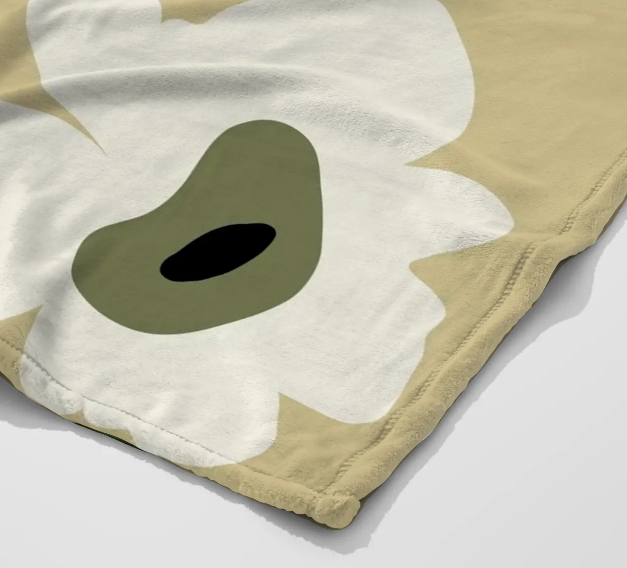 Bloomscape di metà secolo coperta in pile da Miho Art Studio