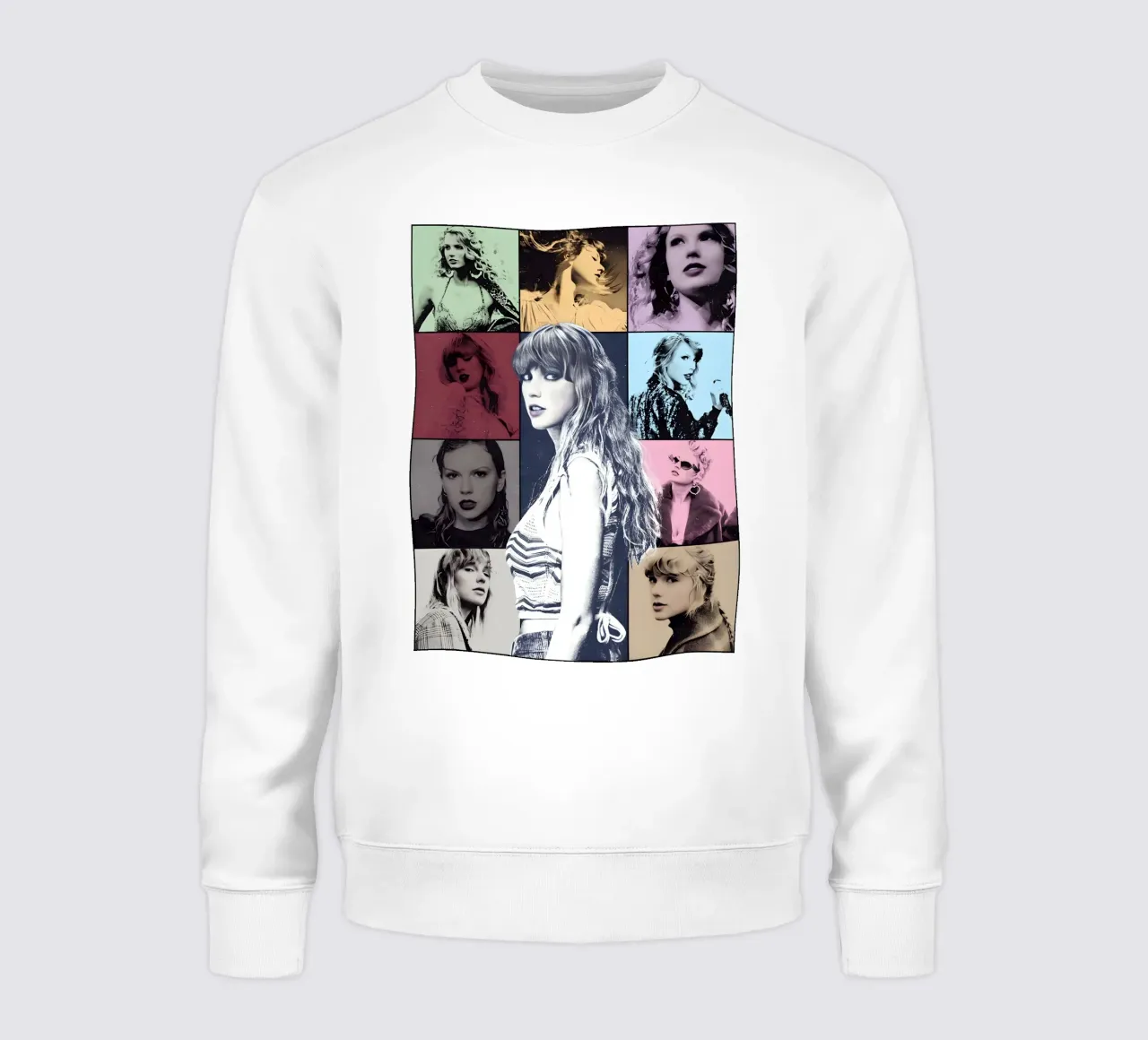 Collage gierzwaluwen Vector sweatshirt van Home Band Shop