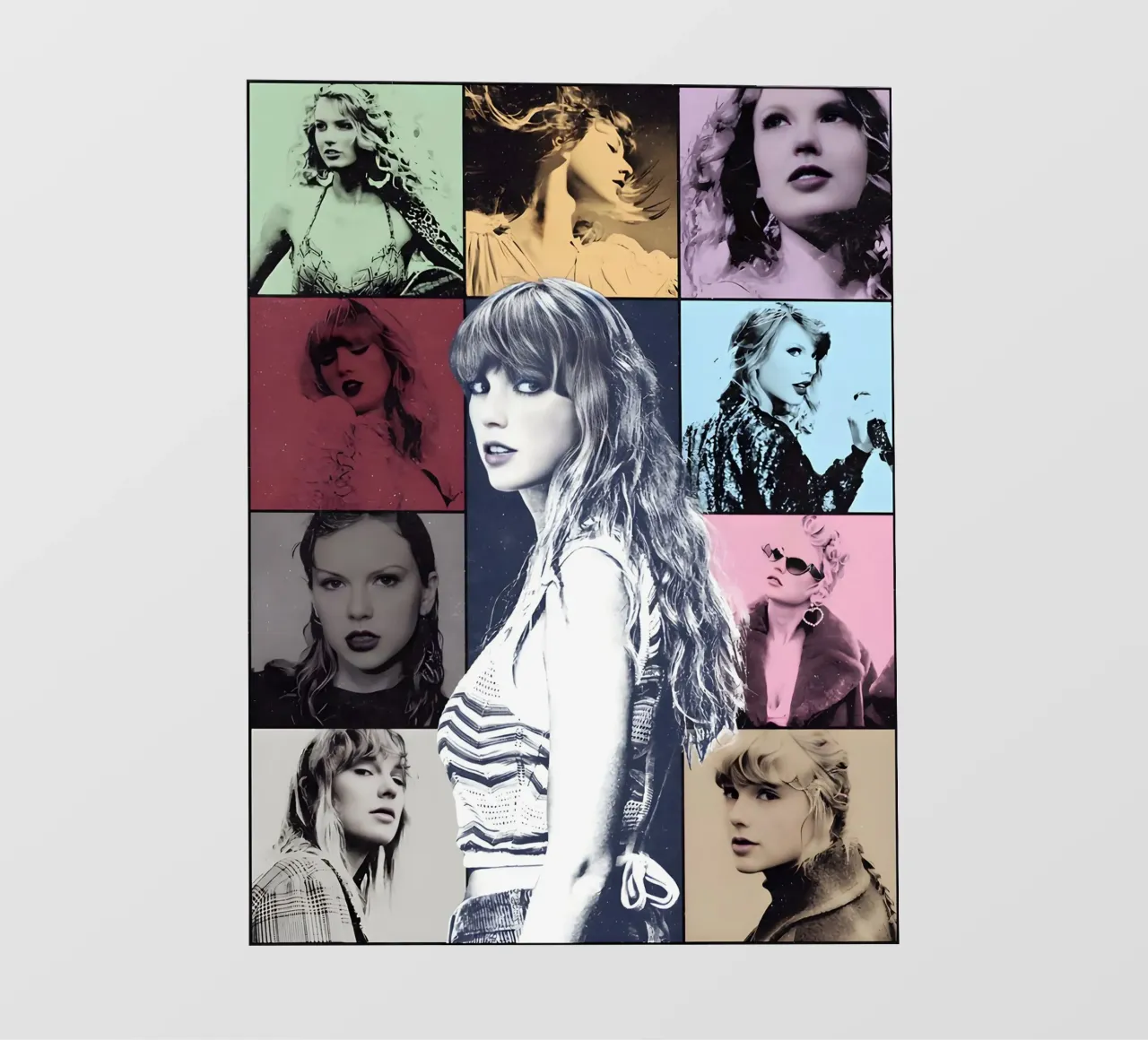 Collage gierzwaluwen Vector fotobehang van Home Band Shop