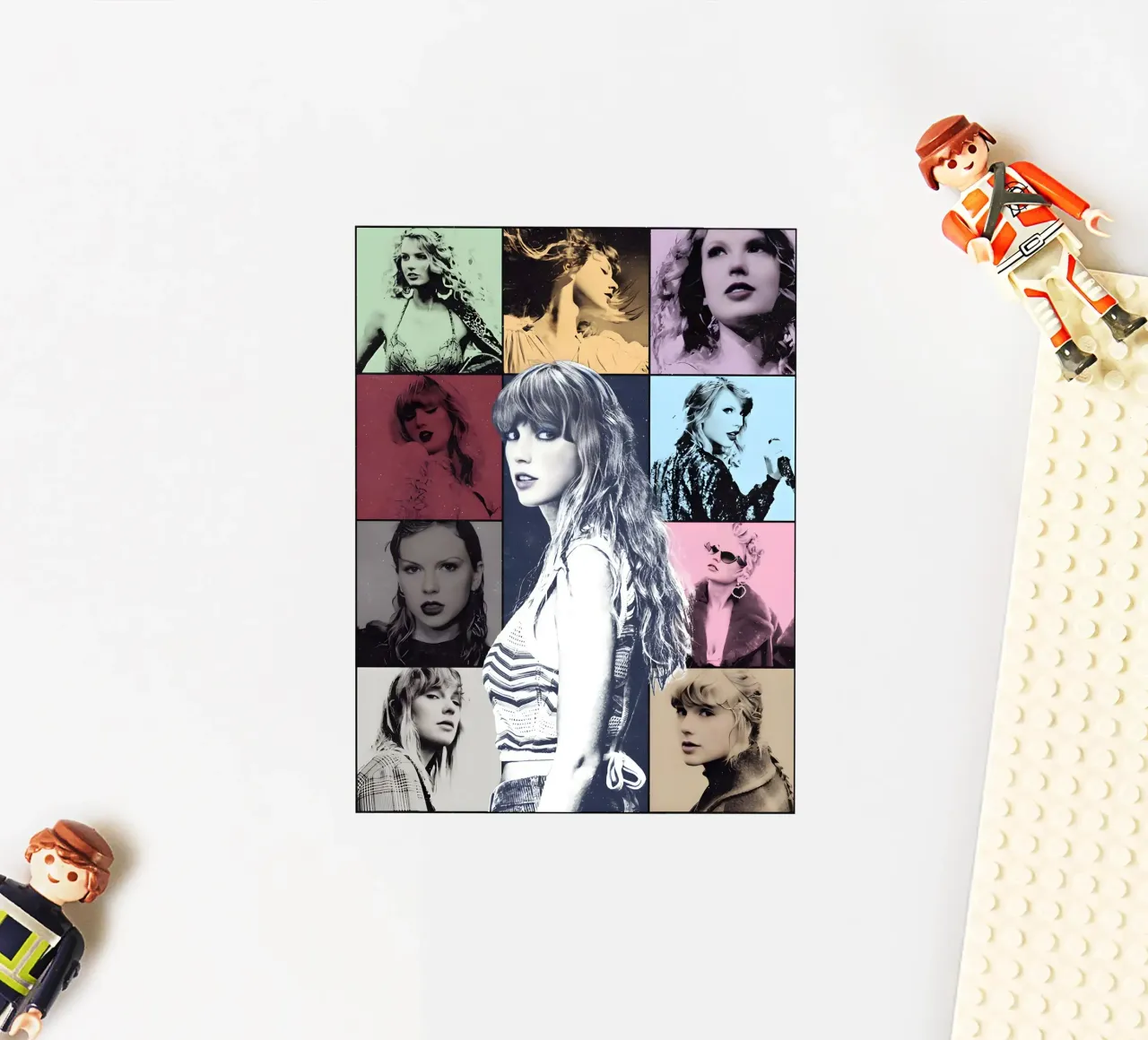 Collage gierzwaluwen Vector sticker van Home Band Shop