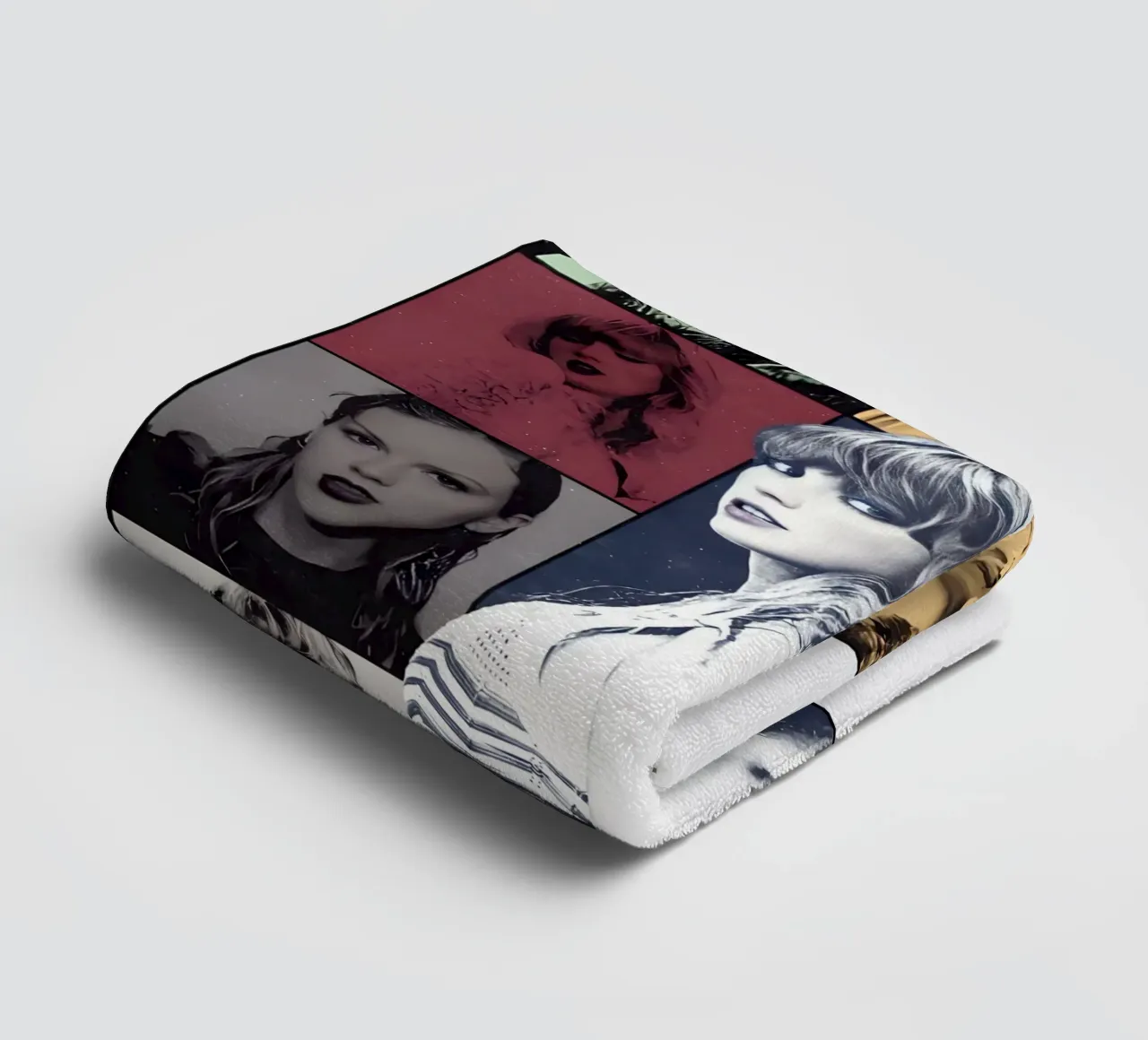 Collage gierzwaluwen Vector badhanddoek van Home Band Shop
