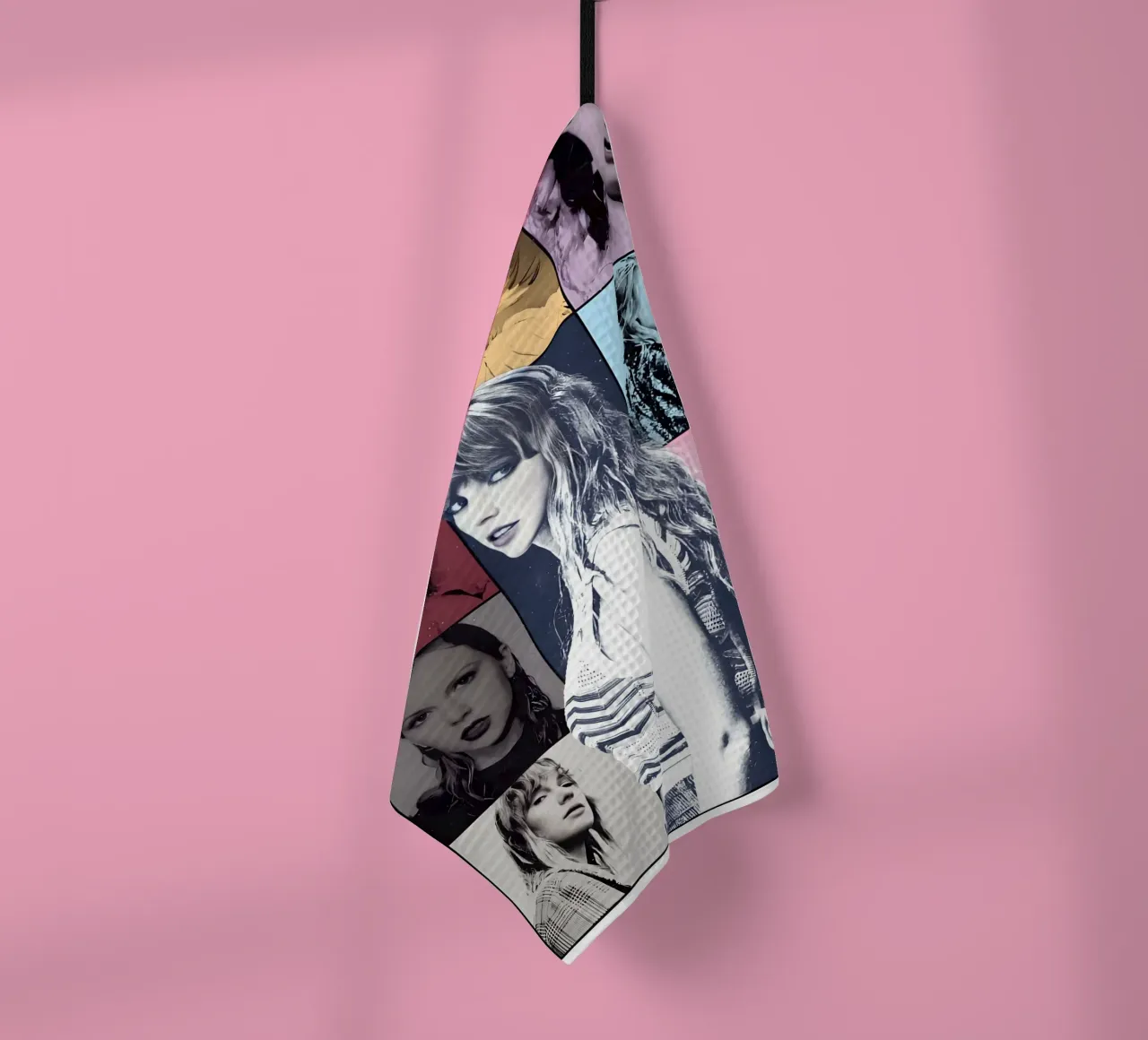 Collage gierzwaluwen Vector theedoek van Home Band Shop