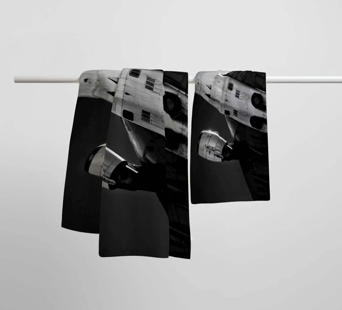 Overhead towel by Tal Paz-Fridman