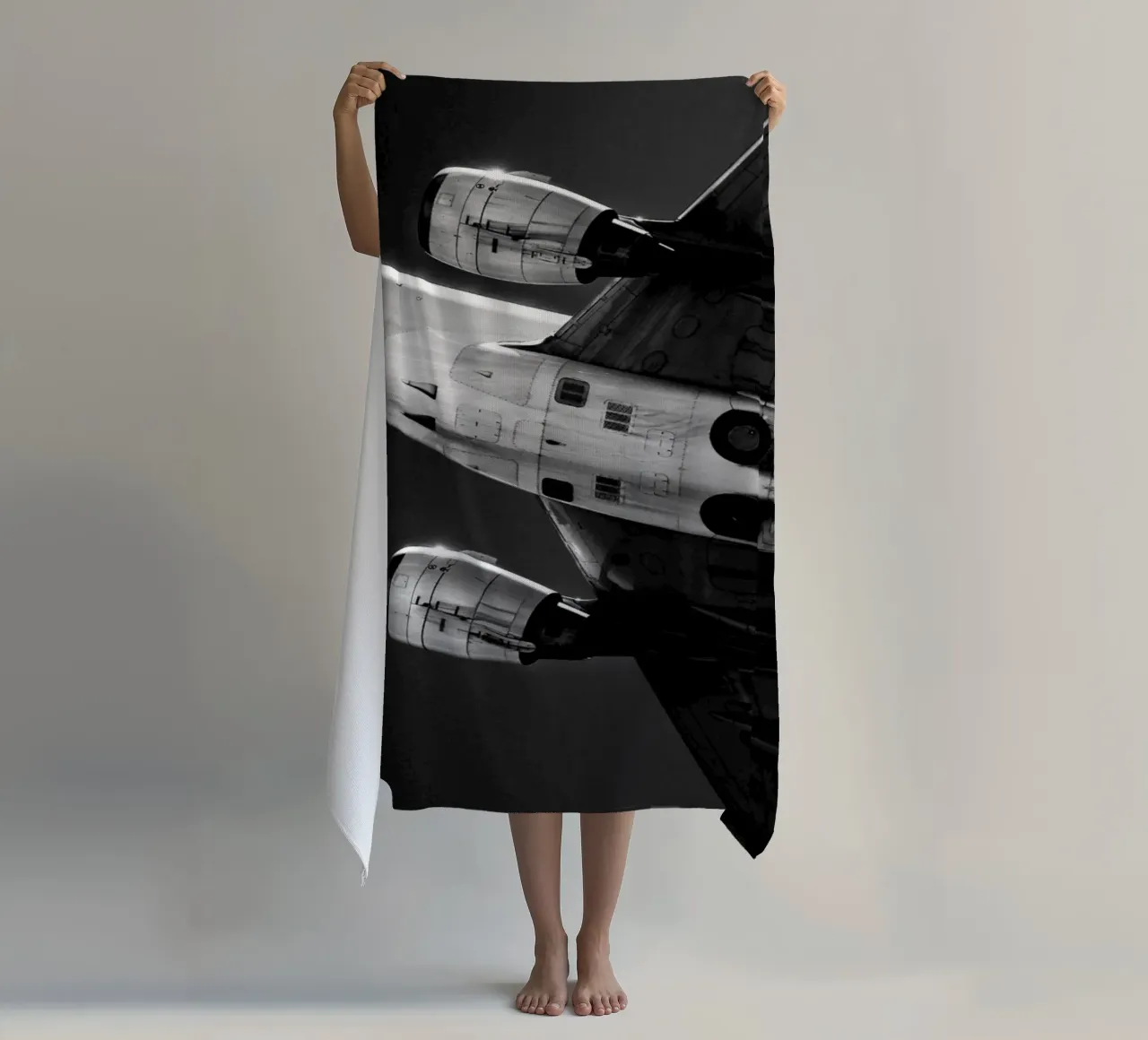 Overhead beach towel by Tal Paz-Fridman