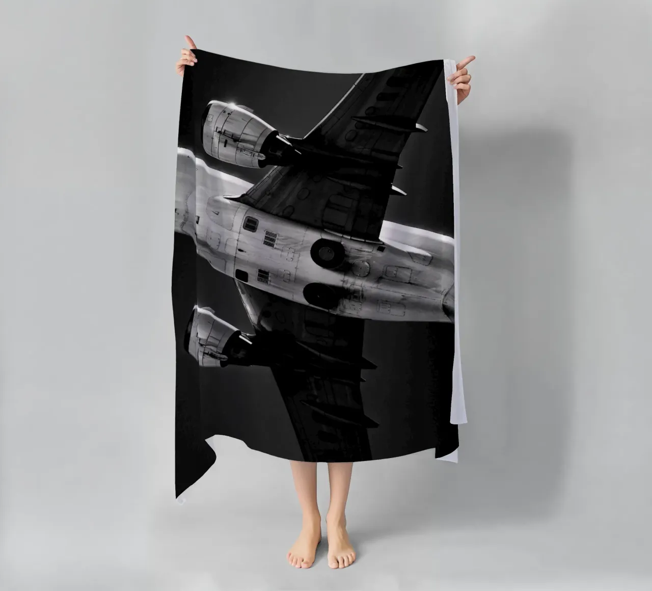 Overhead beach towel by Tal Paz-Fridman