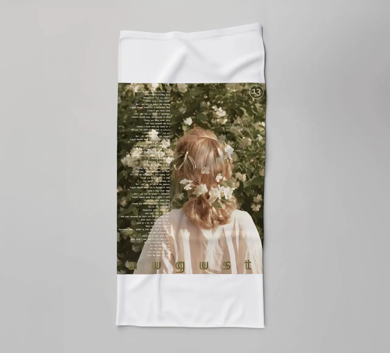 Gierzwaluwen badhanddoek van Home Band Shop