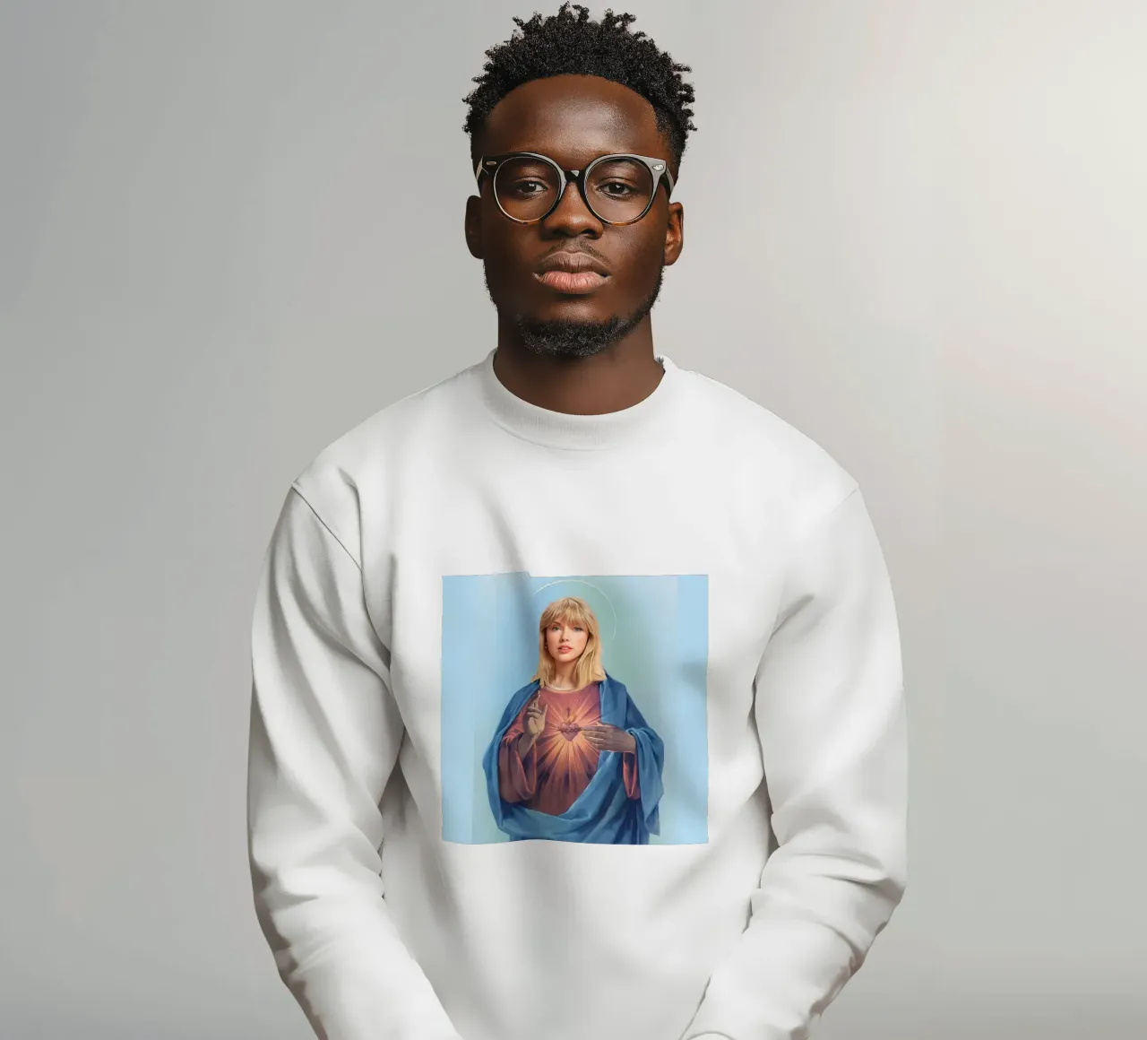 Jesus Parodi Gierzwaluwen sweatshirt van Home Band Shop