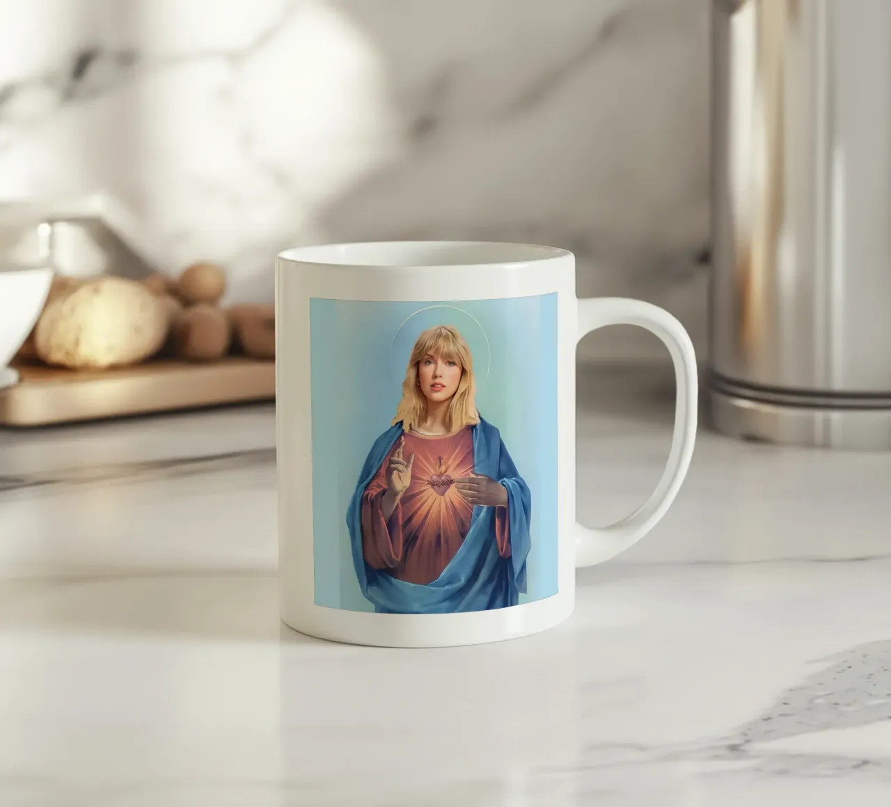 Jesus Parodi Gierzwaluwen keramische mok van Home Band Shop