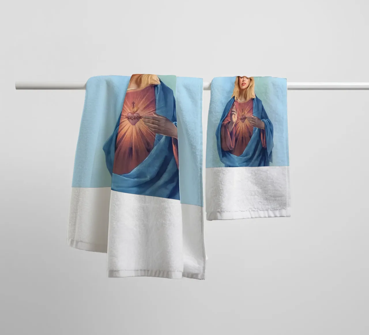 Jesus Parodi Gierzwaluwen badhanddoek van Home Band Shop