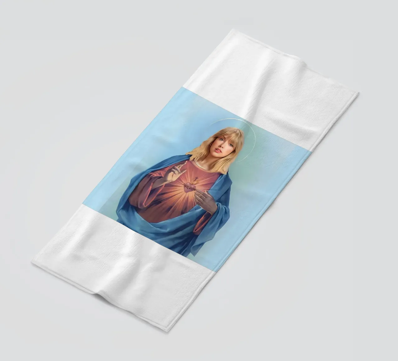Jesus Parodi Gierzwaluwen strandhanddoek van Home Band Shop