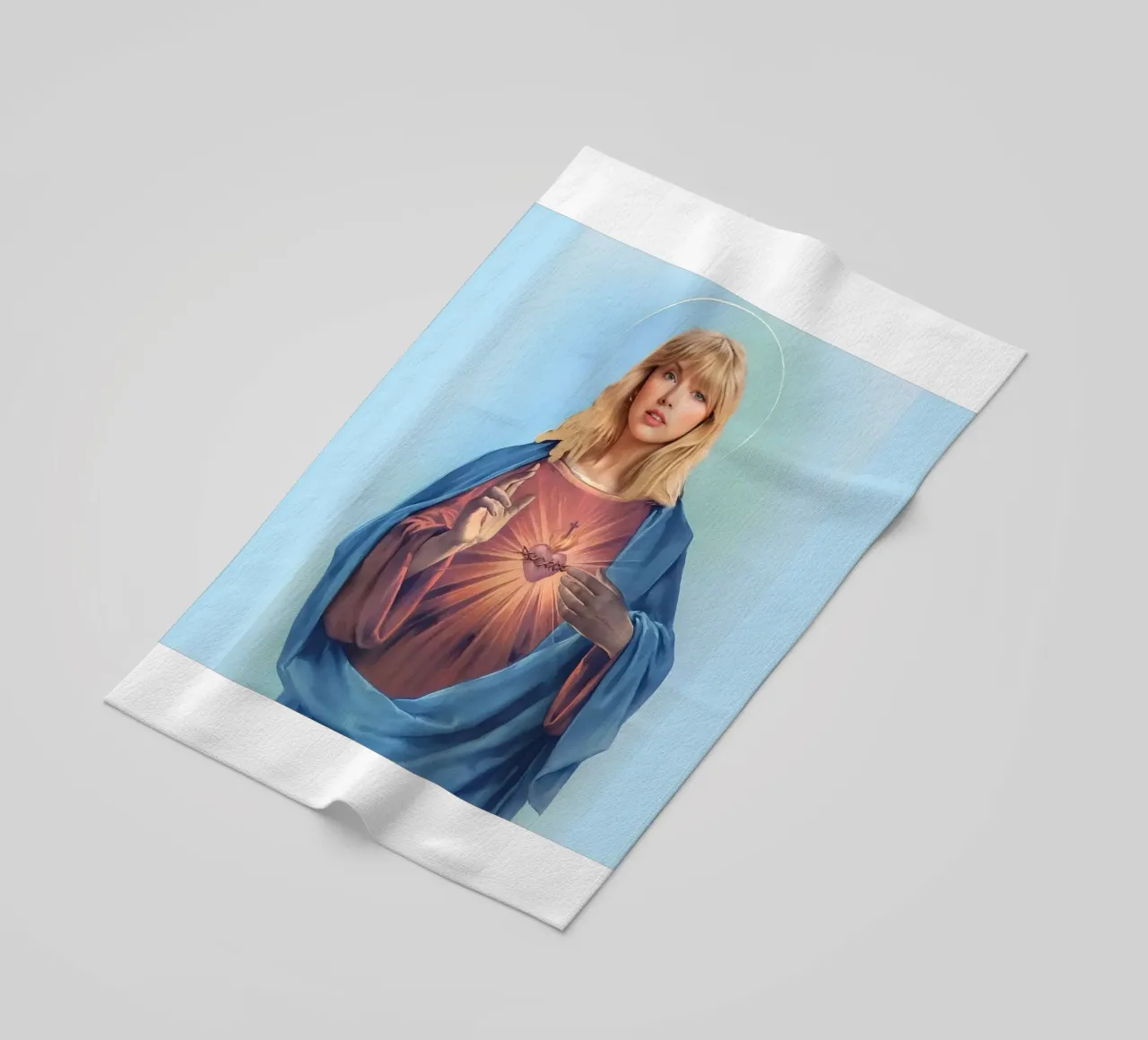 Jesus Parodi Gierzwaluwen strandhanddoek van Home Band Shop