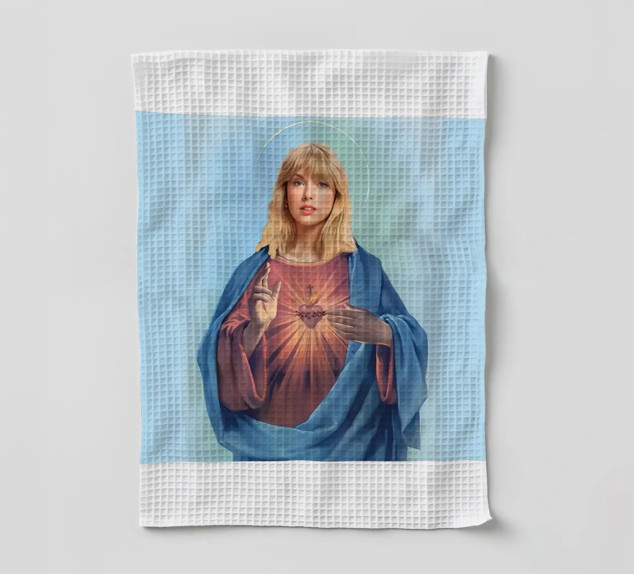 Jesus Parodi Gierzwaluwen theedoek van Home Band Shop