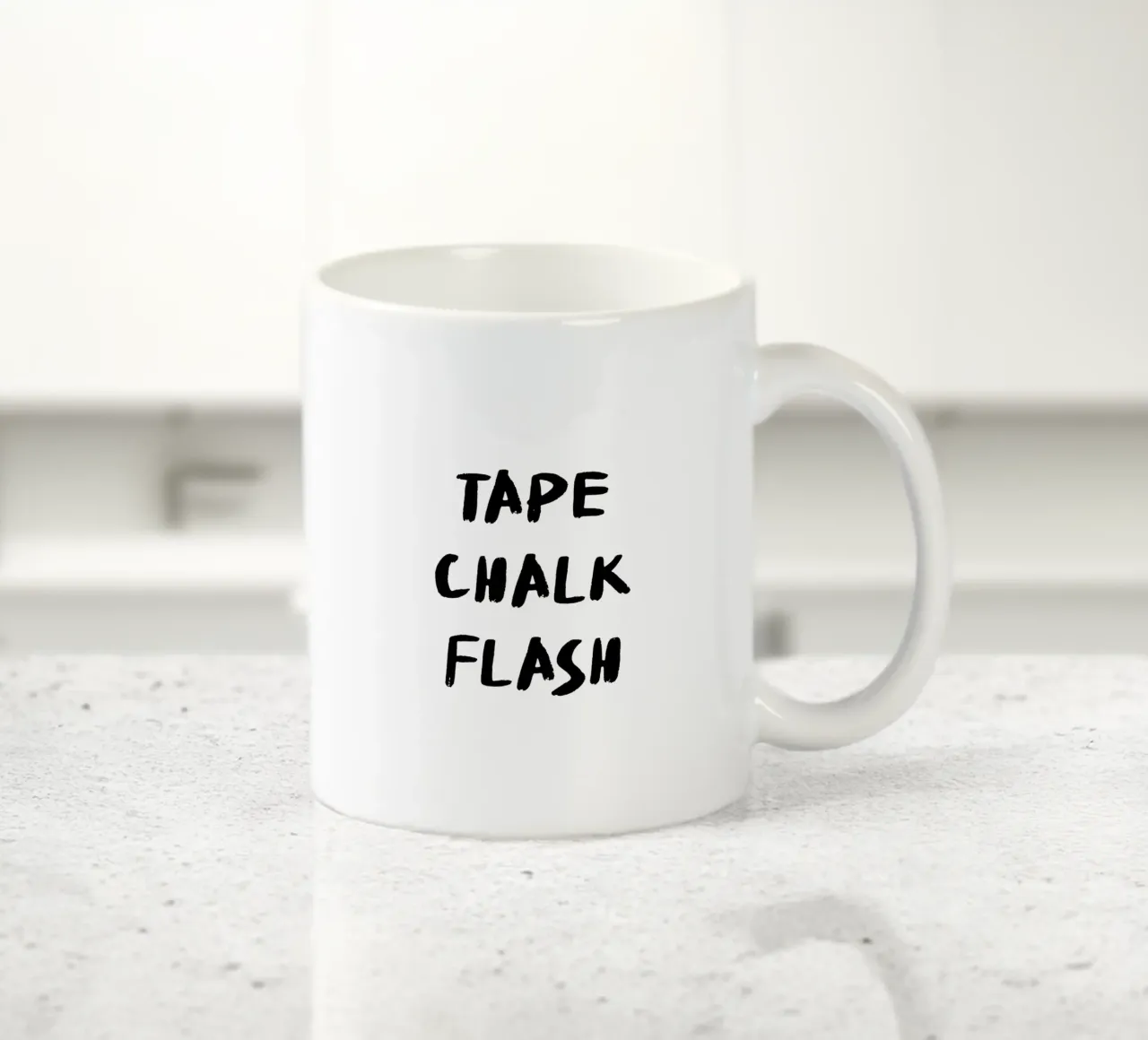 Chalk Tape Flash - Boulder Sprüche tazza in ceramica da boulderquotes