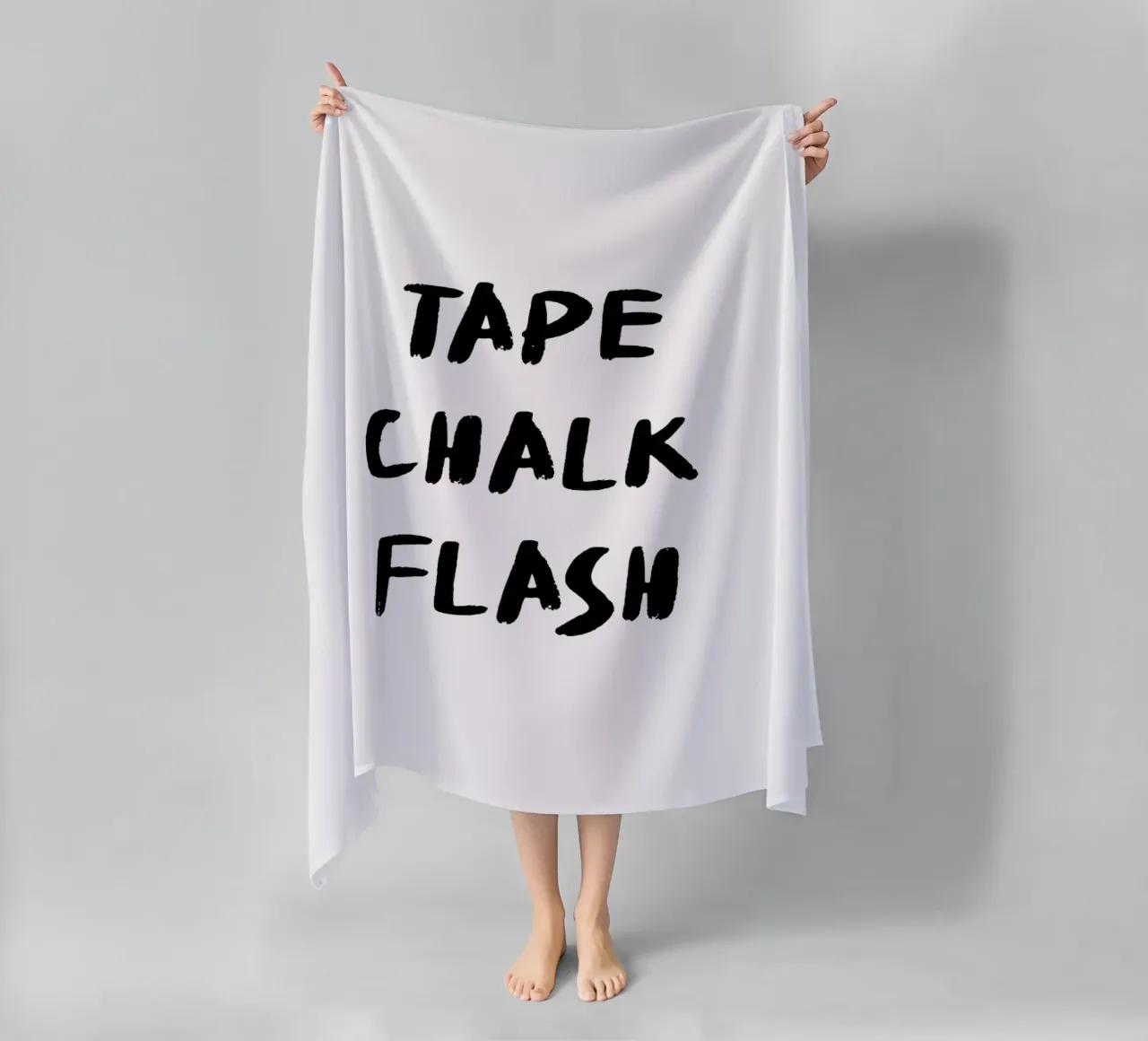 Chalk Tape Flash - Boulder Sprüche telo mare da boulderquotes