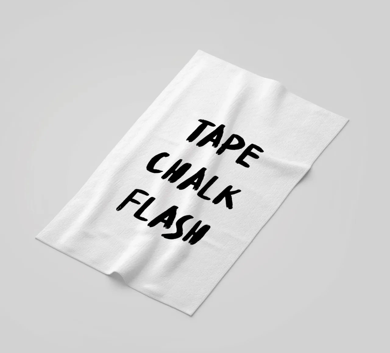 Chalk Tape Flash - Boulder Sprüche telo mare da boulderquotes